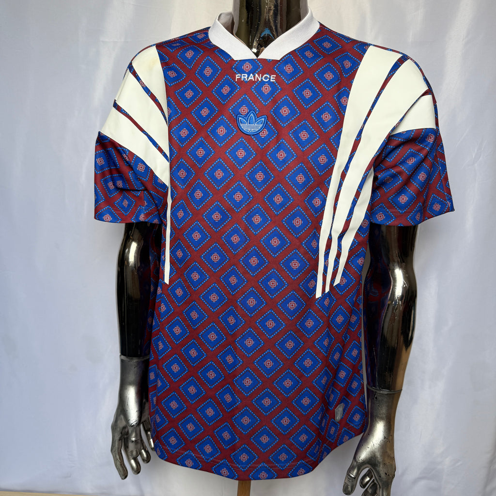 Adidas Trikot / Shirt – France Retro Reissue (Limited Edition) - Größe M