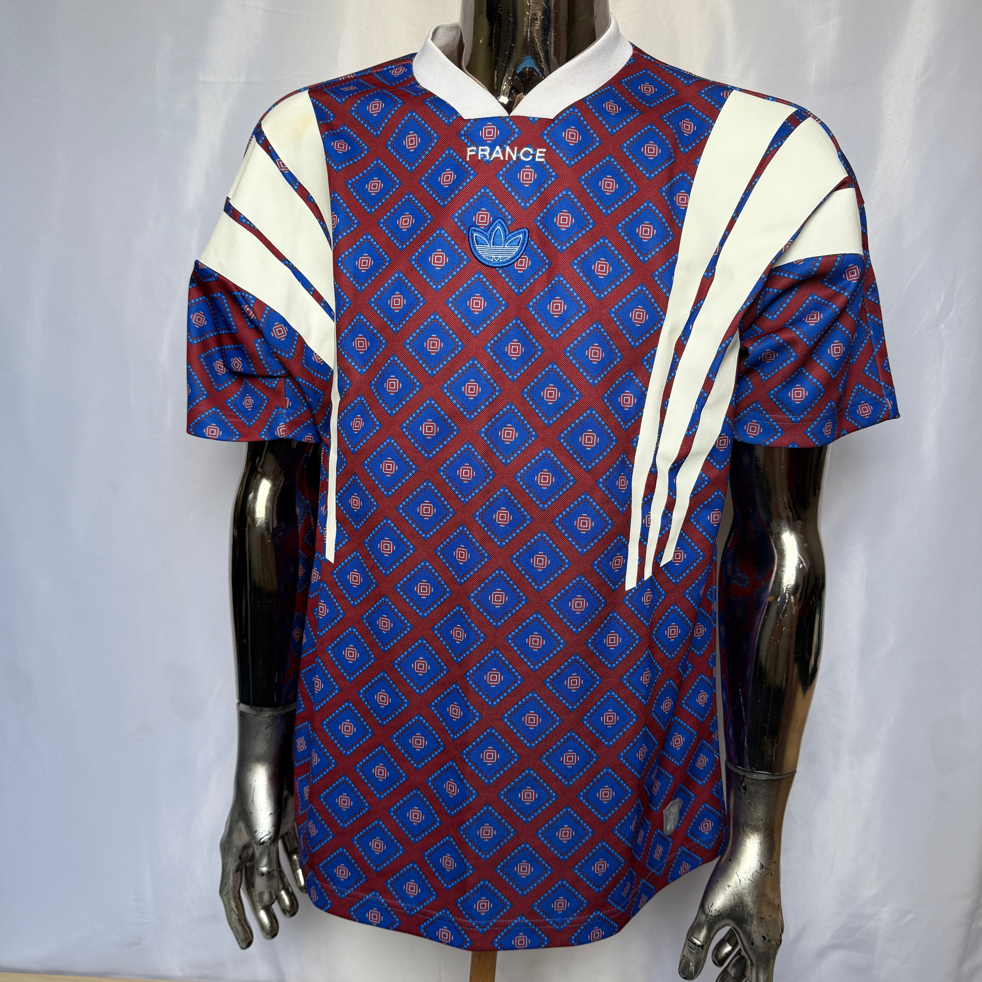 Adidas Trikot / Shirt – France Retro Reissue (Limited Edition) - Größe M