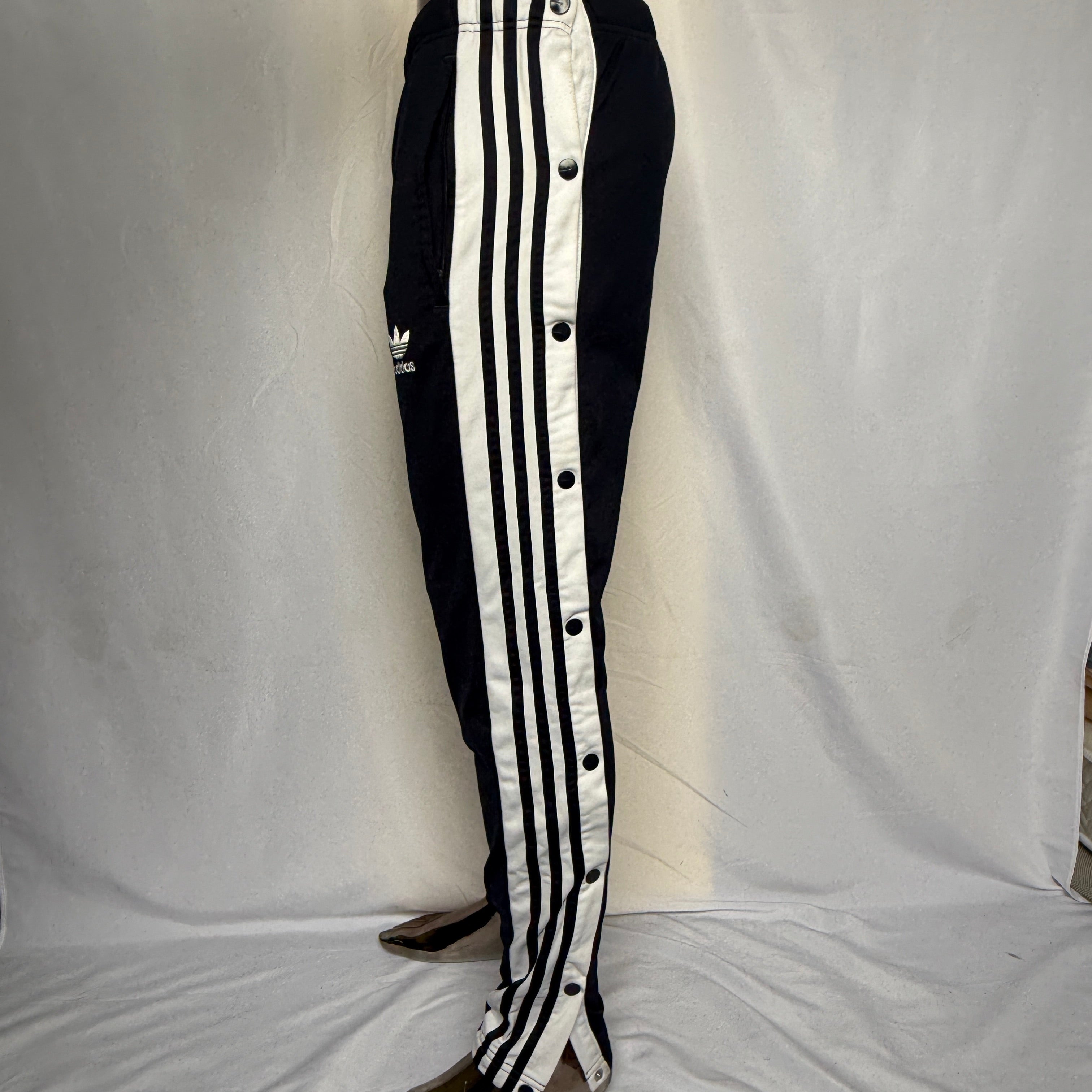 adidas Adibreak Track Pants / Jogginghose – Snap / Knopf  – Gr. S