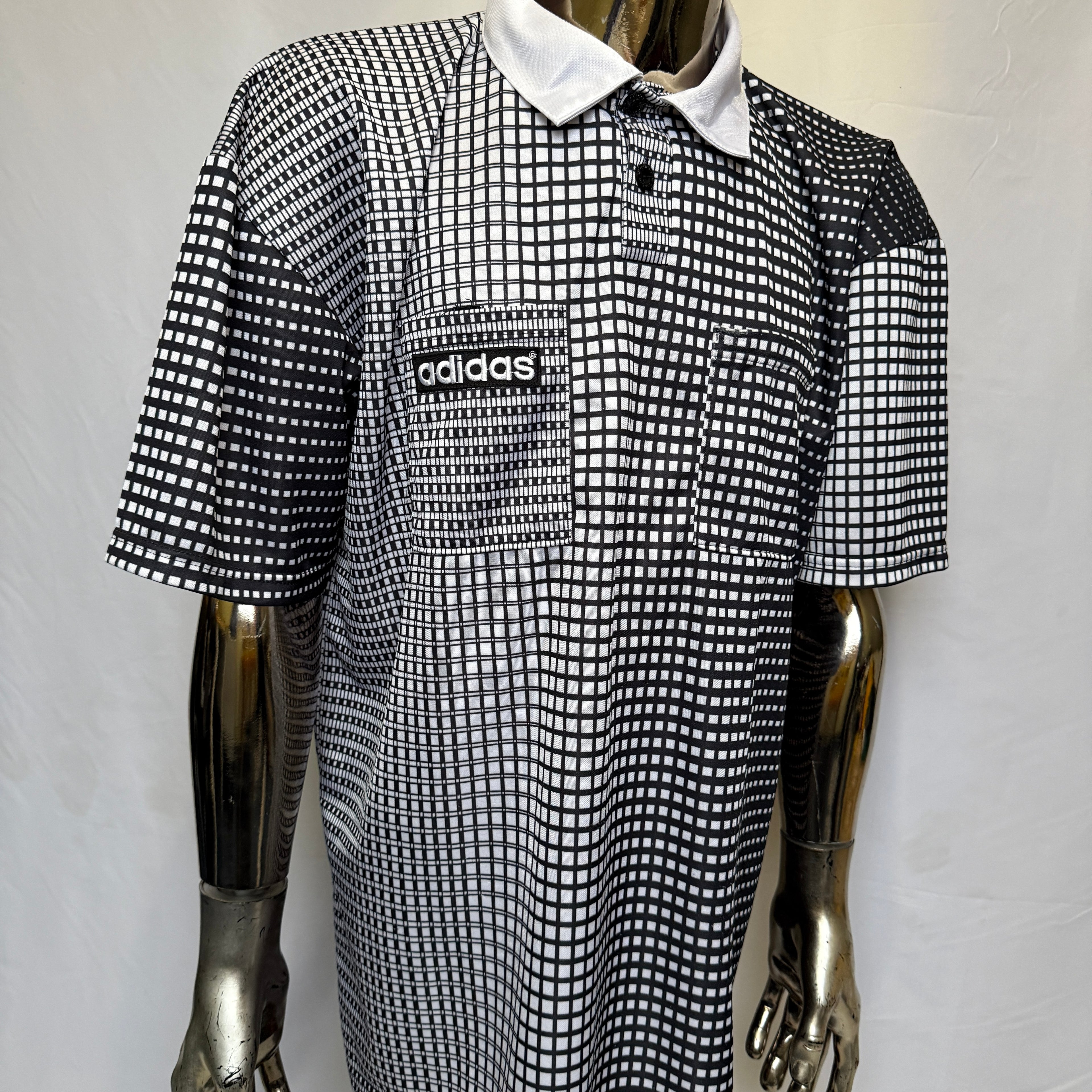 adidas 90er Vintage Polo Shirt / Polohemd – selten – Gr. XL