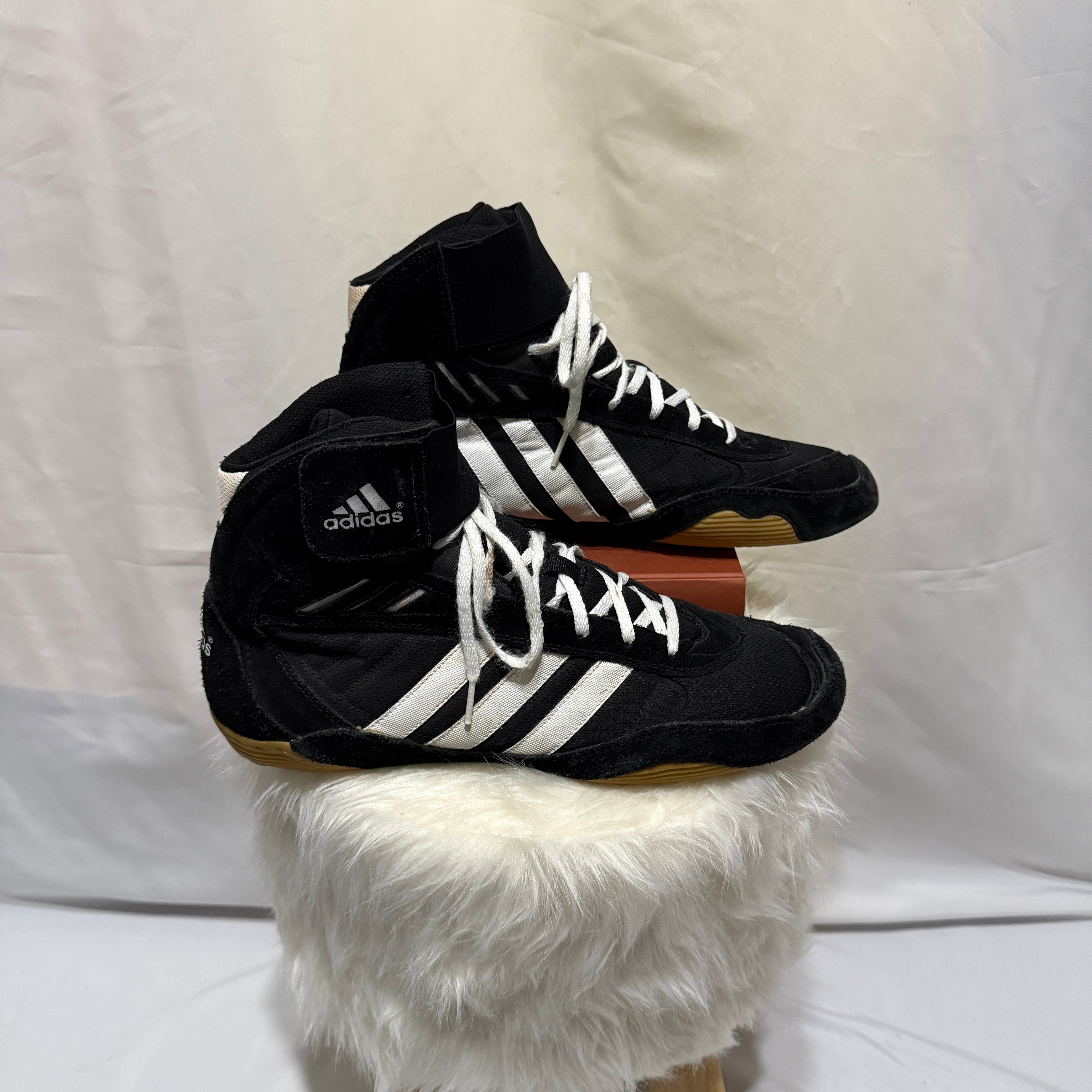 Adidas Combat Speed 2 Ringer Schuhe - frühe 00er Jahre Vintage - Größe 46 2/3
