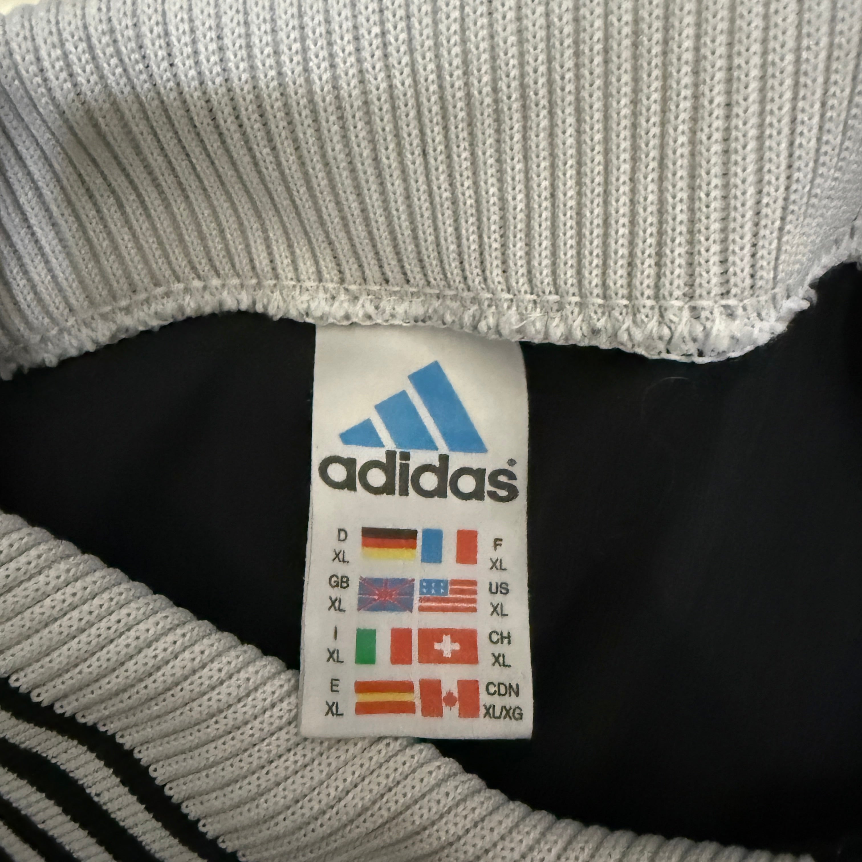 adidas 90er Vintage Fußball Trikot / Shirt – Gr. XL