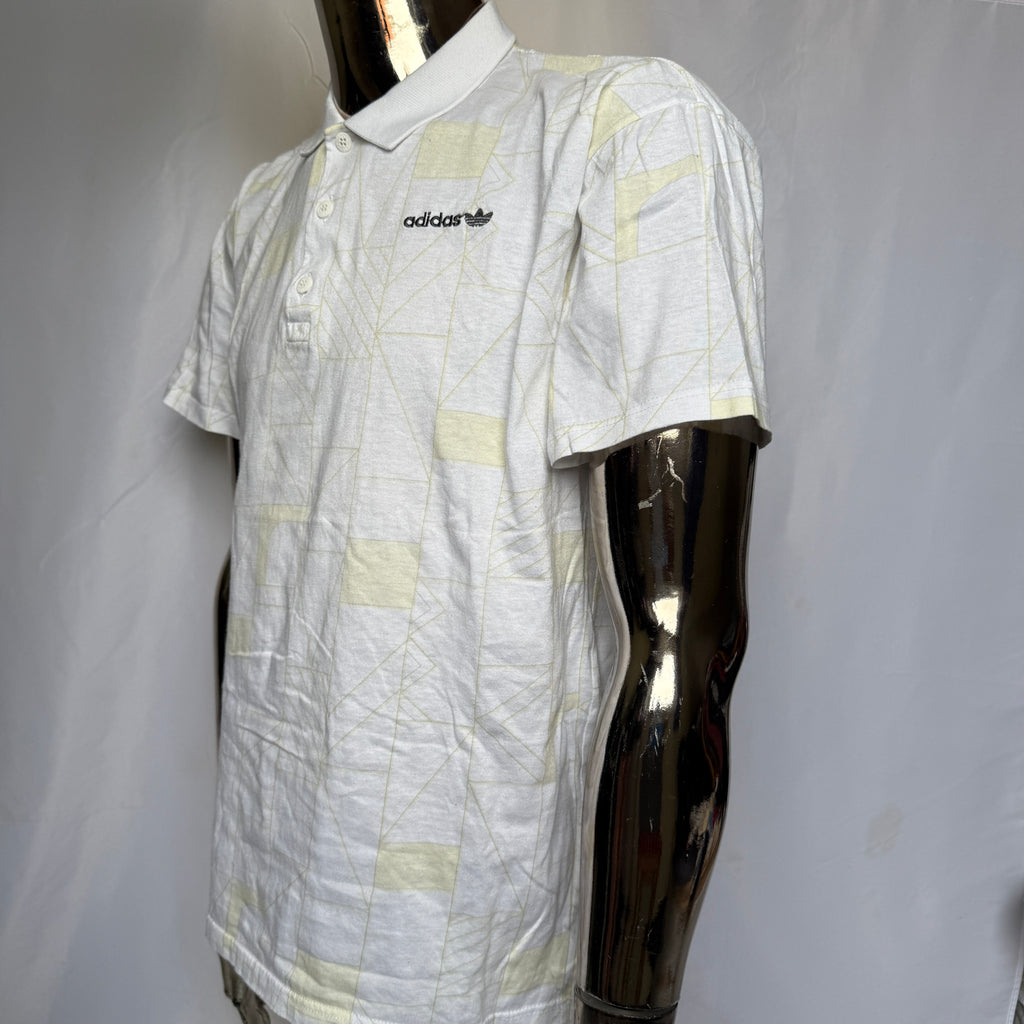 adidas 80er - 90er Vintage Polo Shirt / Polohemd – Trefoil – Gr. L (50)