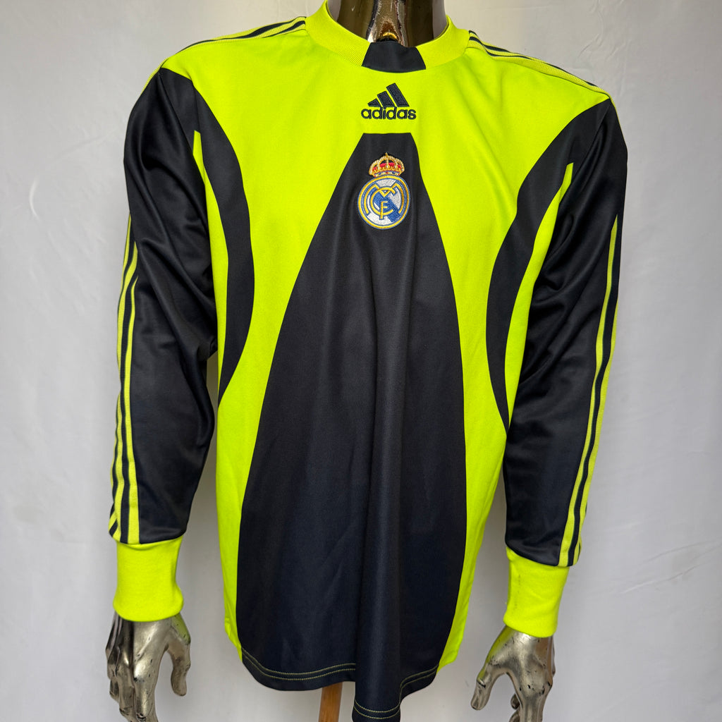 adidas 90er Vintage Real Madrid Torwart Trikot - selten – Gr. M