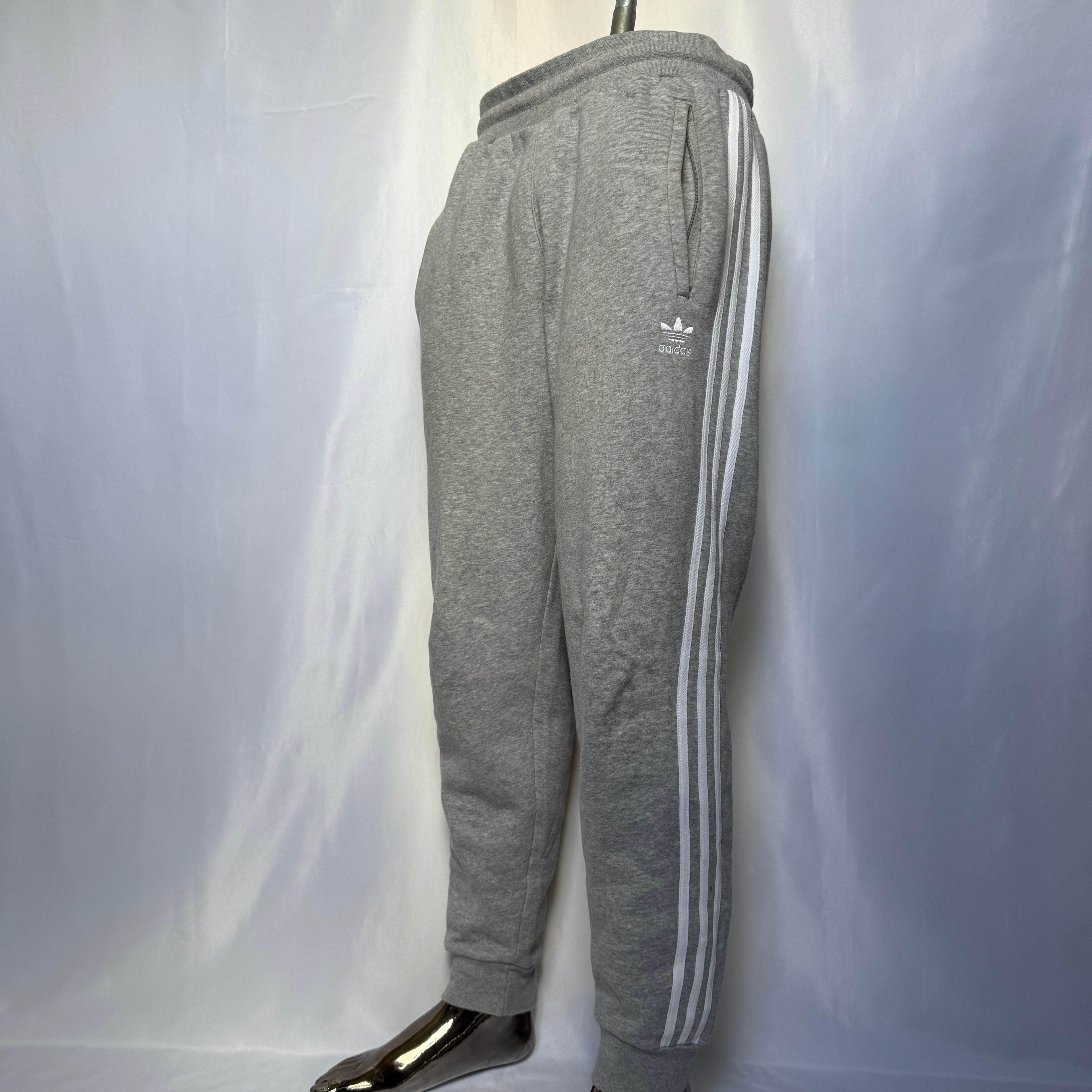 Adidas Originals Jogginghose / Trainingshose grau – Größe L
