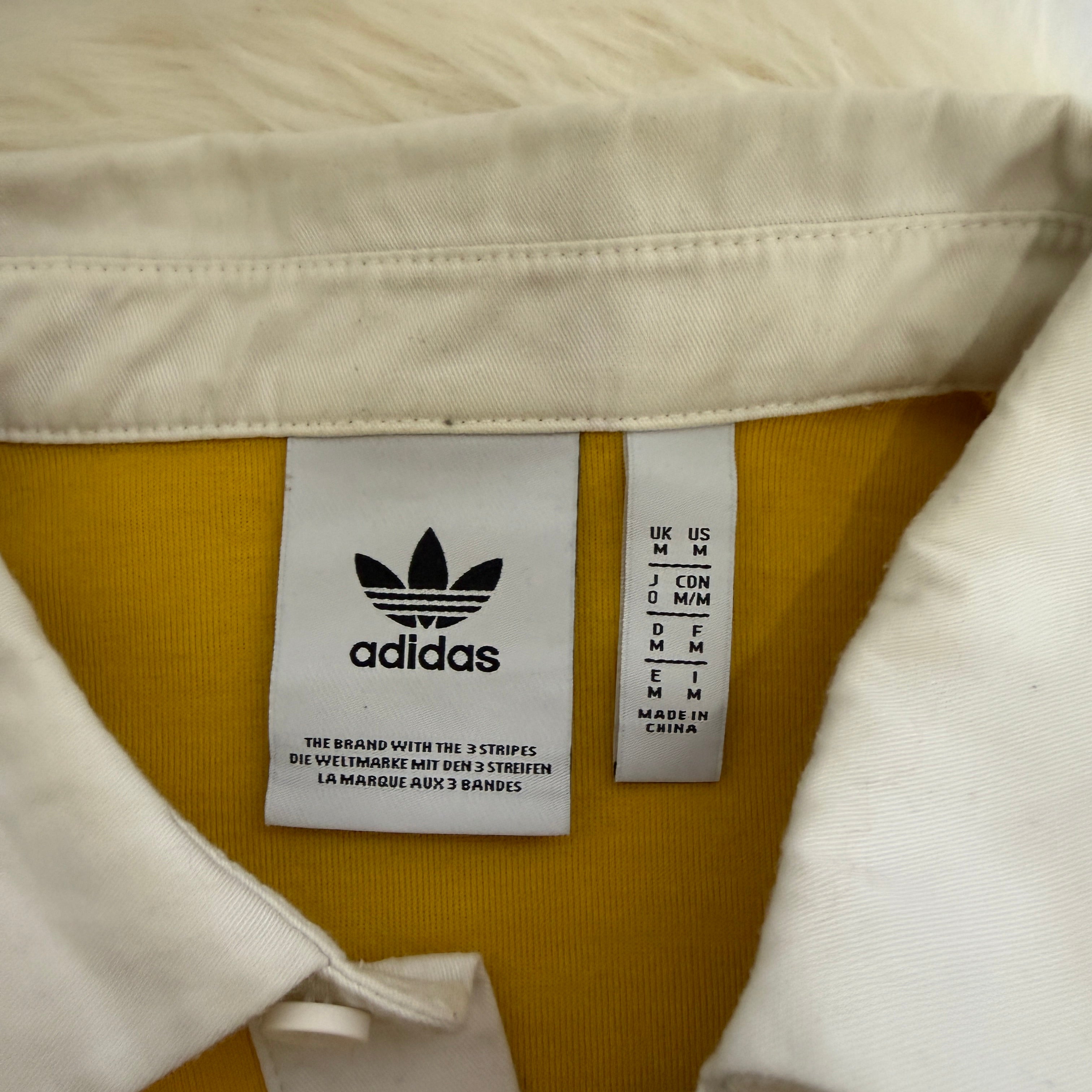 adidas Originals Rugby Sweatshirt / Polo – Retro – Gr. M