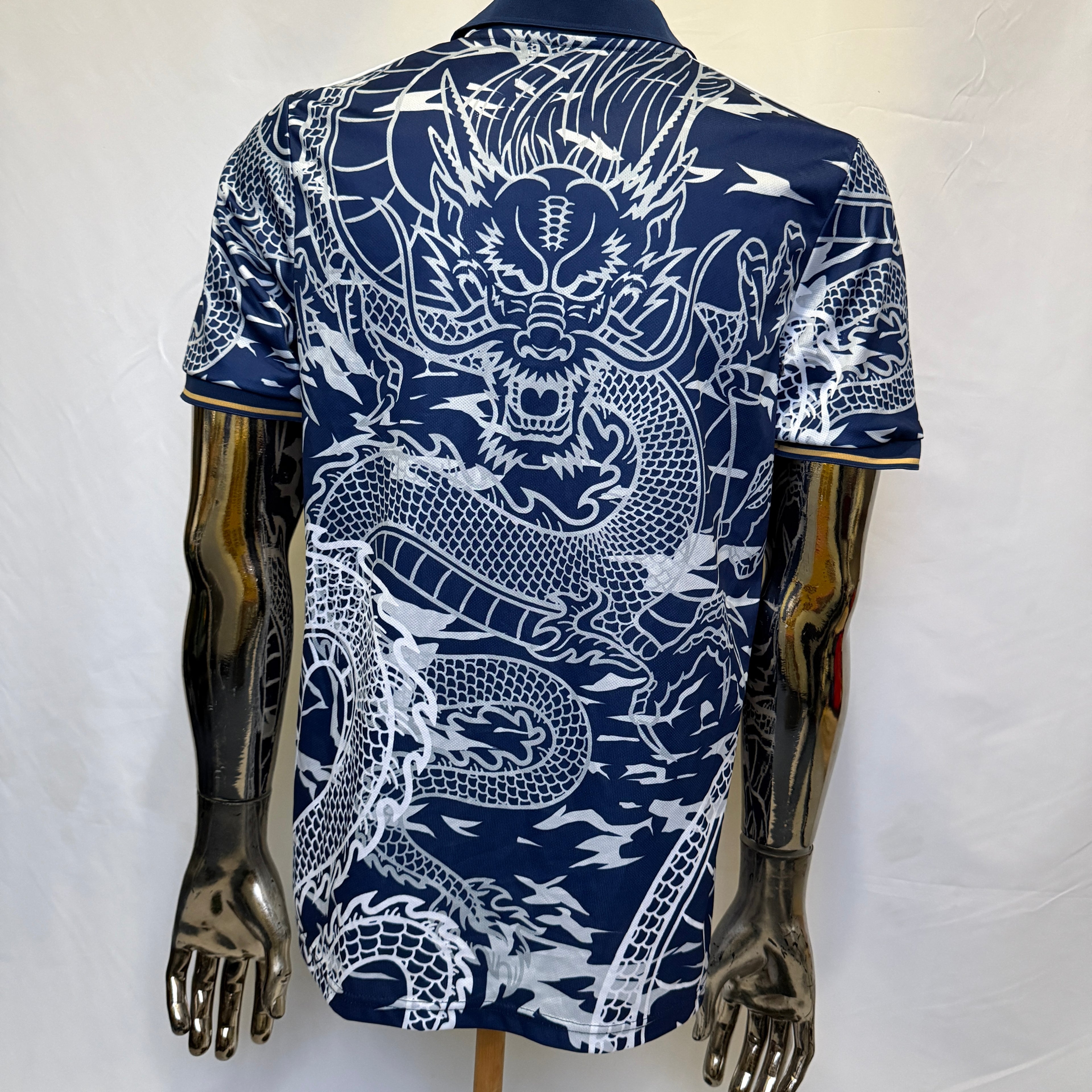 adidas Real Madrid Third Trikot / Shirt 2014/2015 – Dragon Print – Gr. M