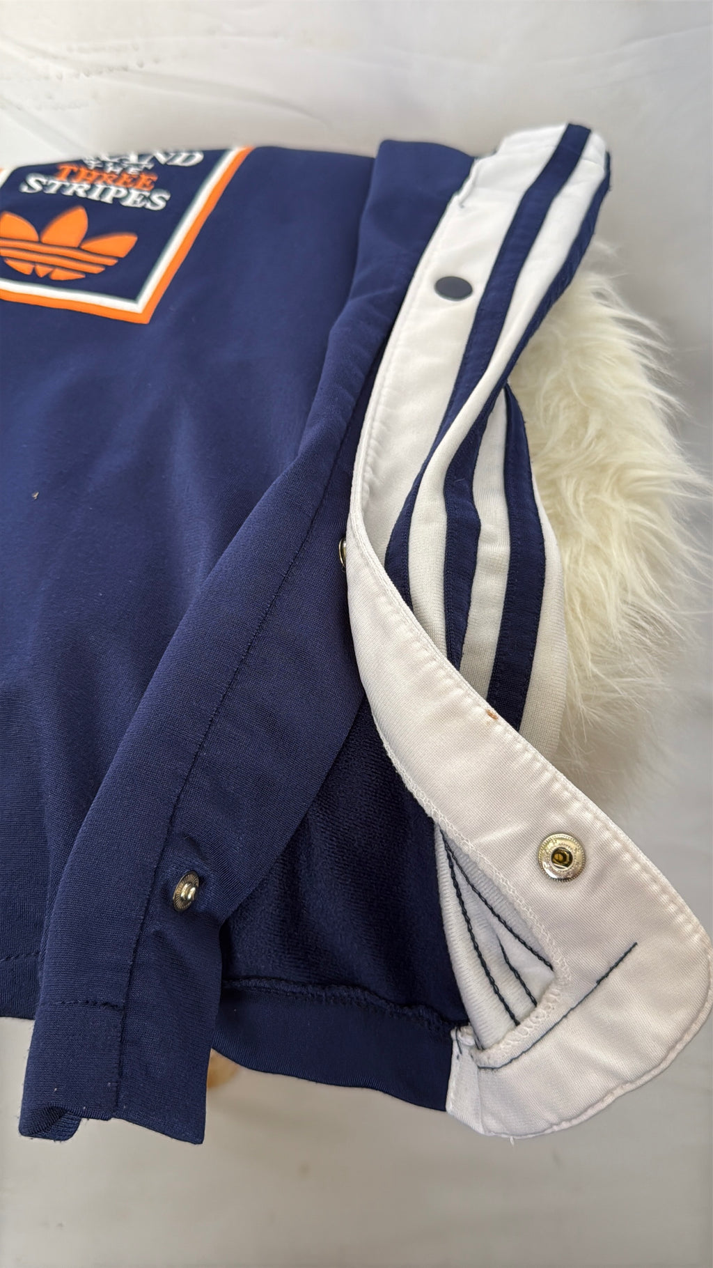 adidas 90er Vintage Weste / Jacke – Adibreak – Snap / Knopf – Gr. M