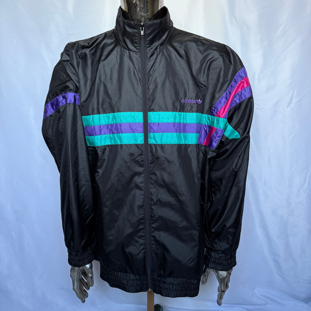 Adidas Originals Windbreaker – 80er / 90er Vintage - Größe XL