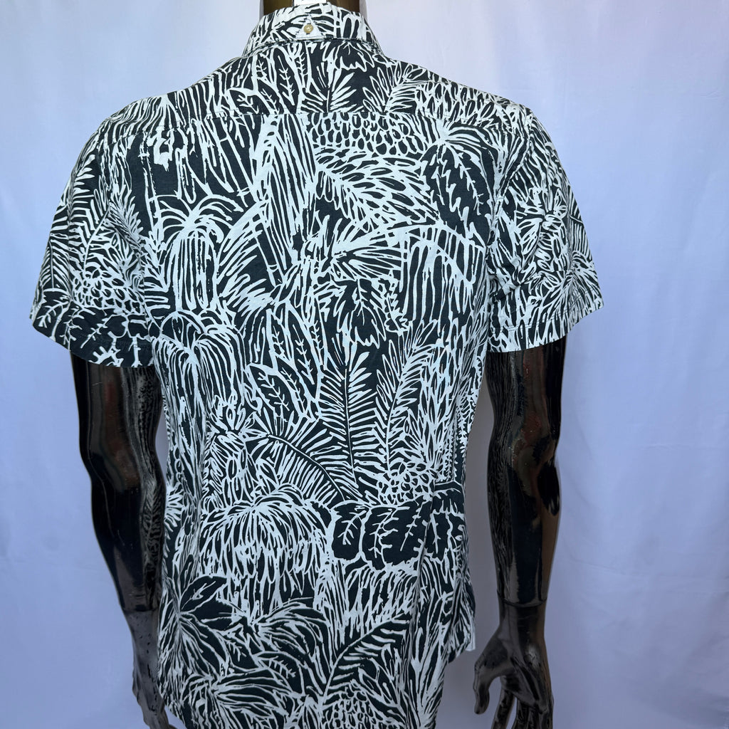 Adidas Originals Hemd – Tropical Leaf Pattern – Größe M