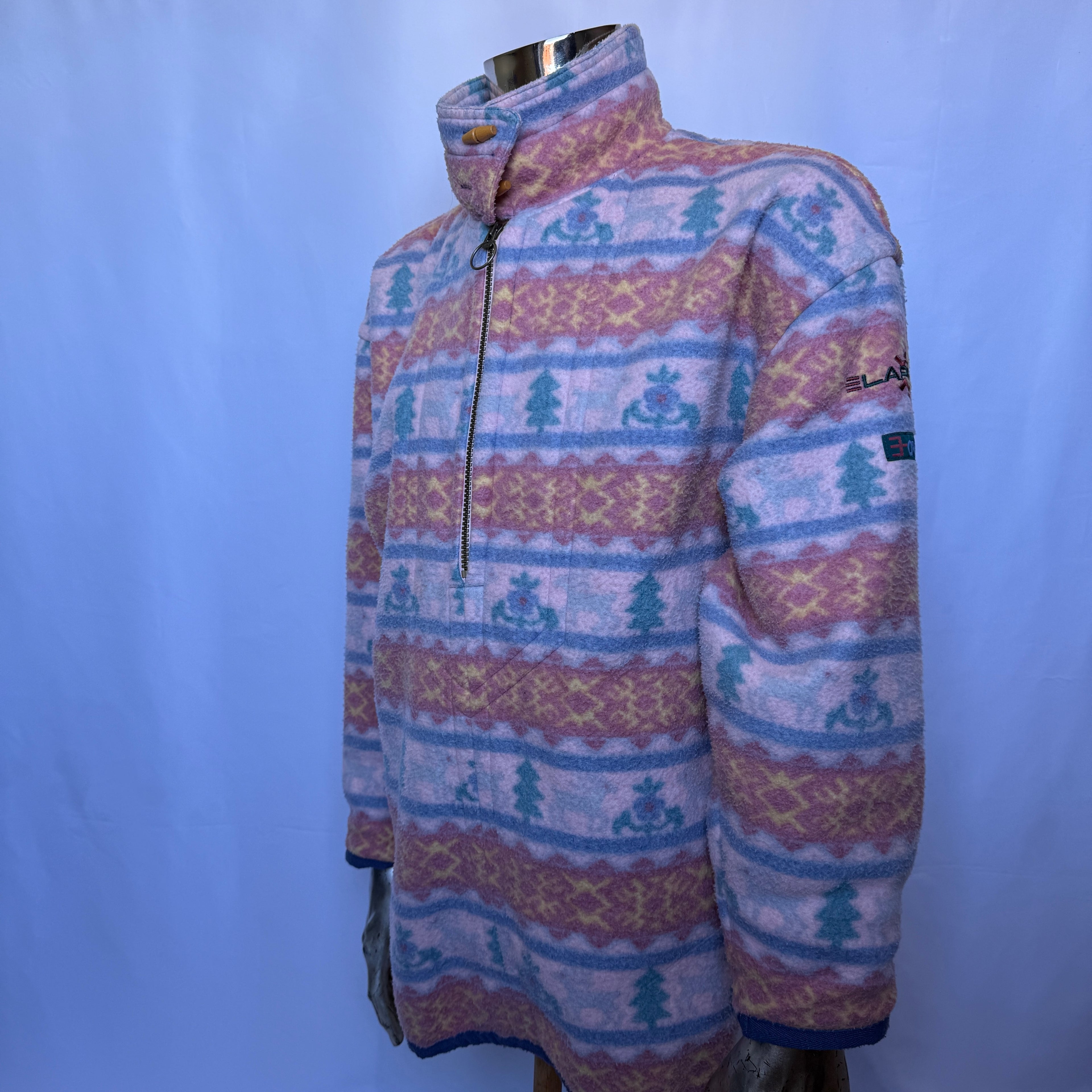 Adidas Originals Fleece Pullover / Sweatshirt – 1989 Vintage - Größe M