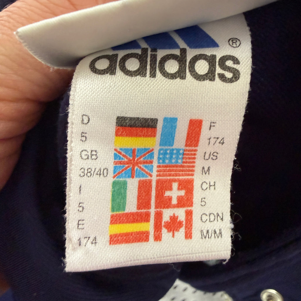 adidas 90er Vintage Track Jacket / Jacke - abnehmbare Ärmel – Gr. M (D5)