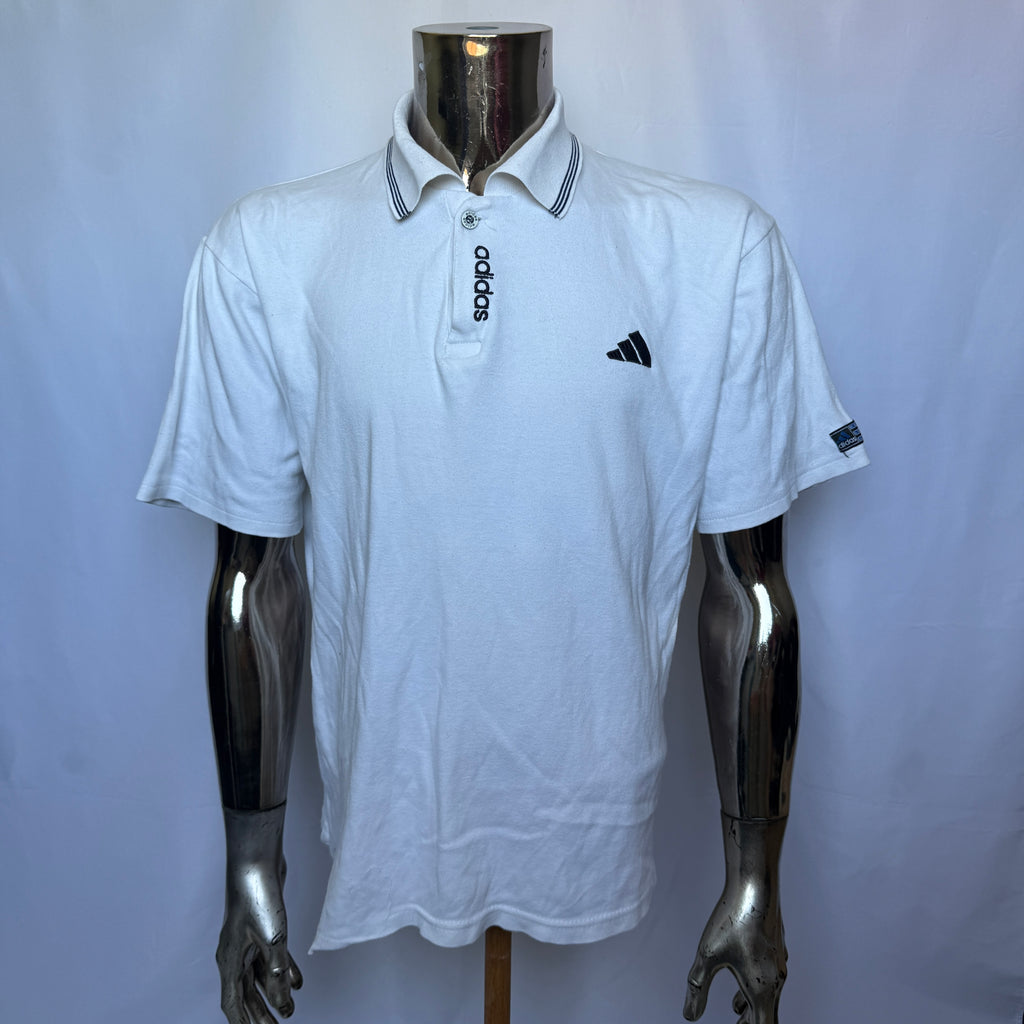 Adidas Equipment Polo Shirt – späte 90er Jahre Vintage - Größe XL