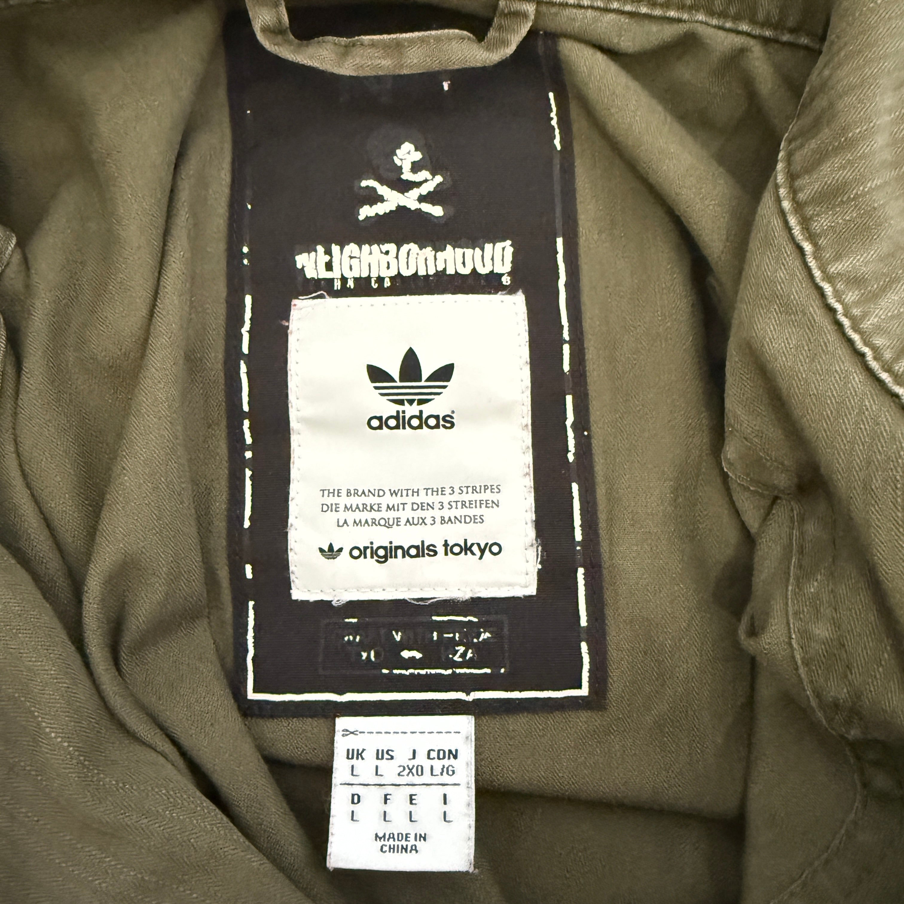 Adidas x Neighborhood Military Jacke / Hemd – limited – Gr. L