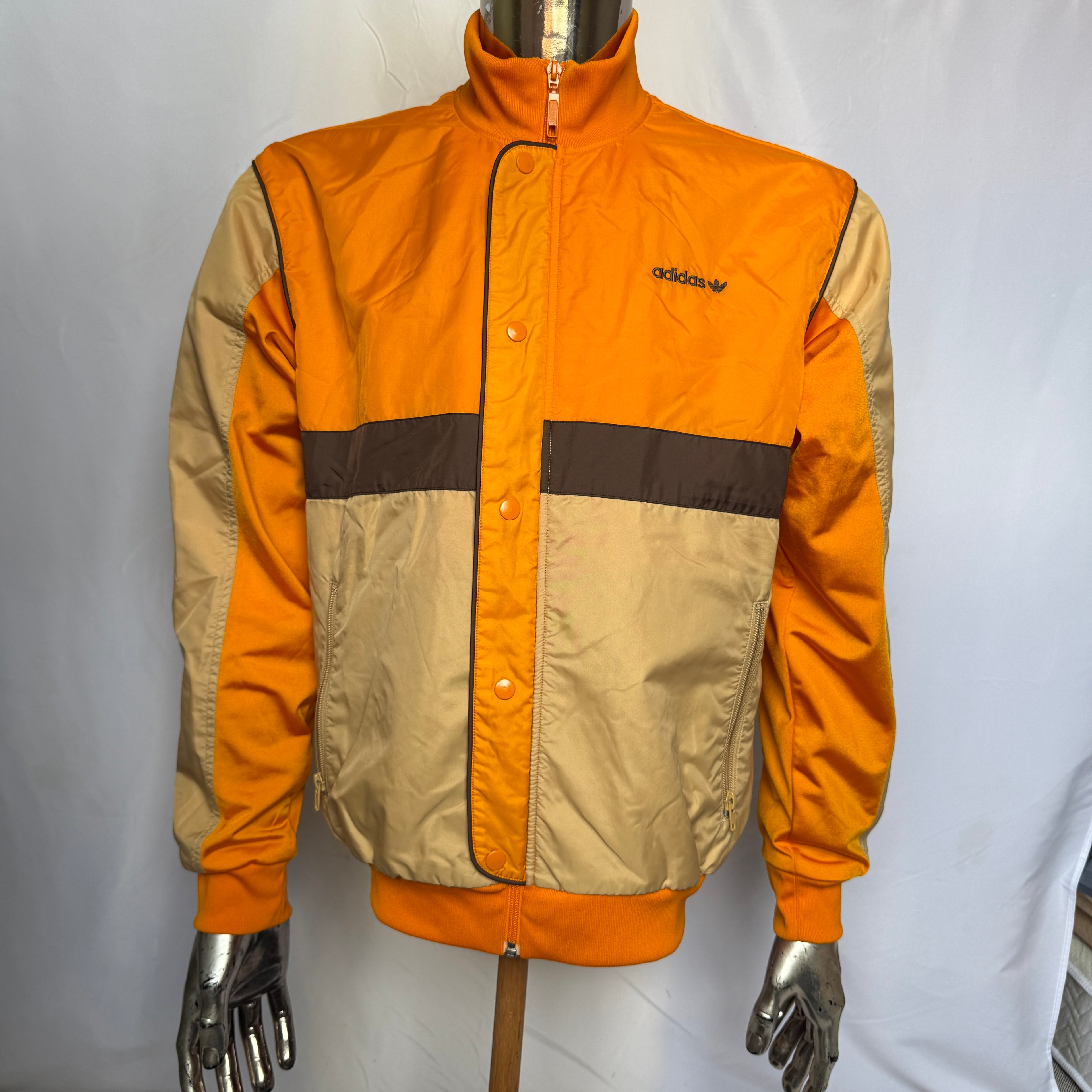 adidas 90er Vintage Track Jacket / Jacke - seltenes Design / Farbe - Gr. M