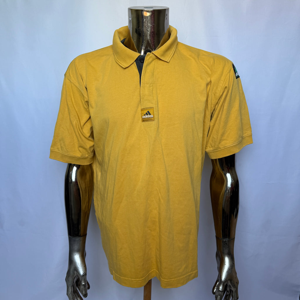 Adidas Equipment Polo Shirt – 90er Jahre Vintage - Größe M