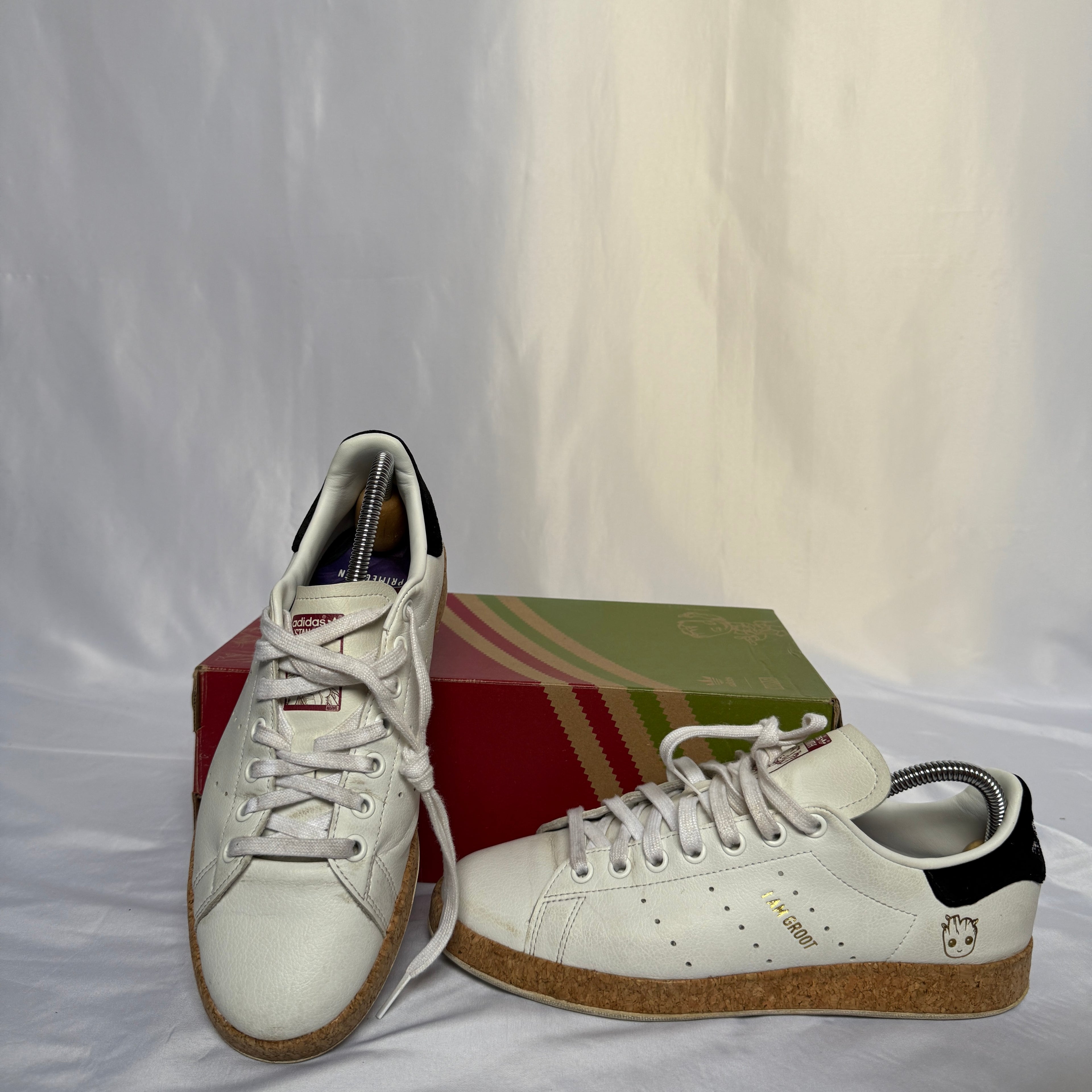 Adidas Sneaker Stan Smith x Marvel x I am Groot – Größe 40 2/3