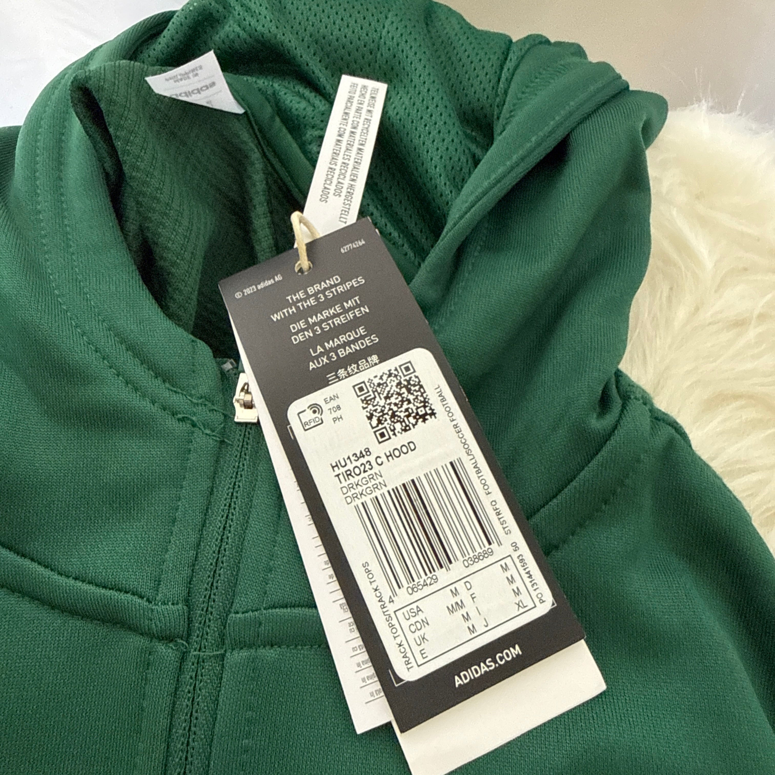adidas Competition Hoodie / Longsleeve / Trainingsshirt – neu – Half Zip – Gr. M