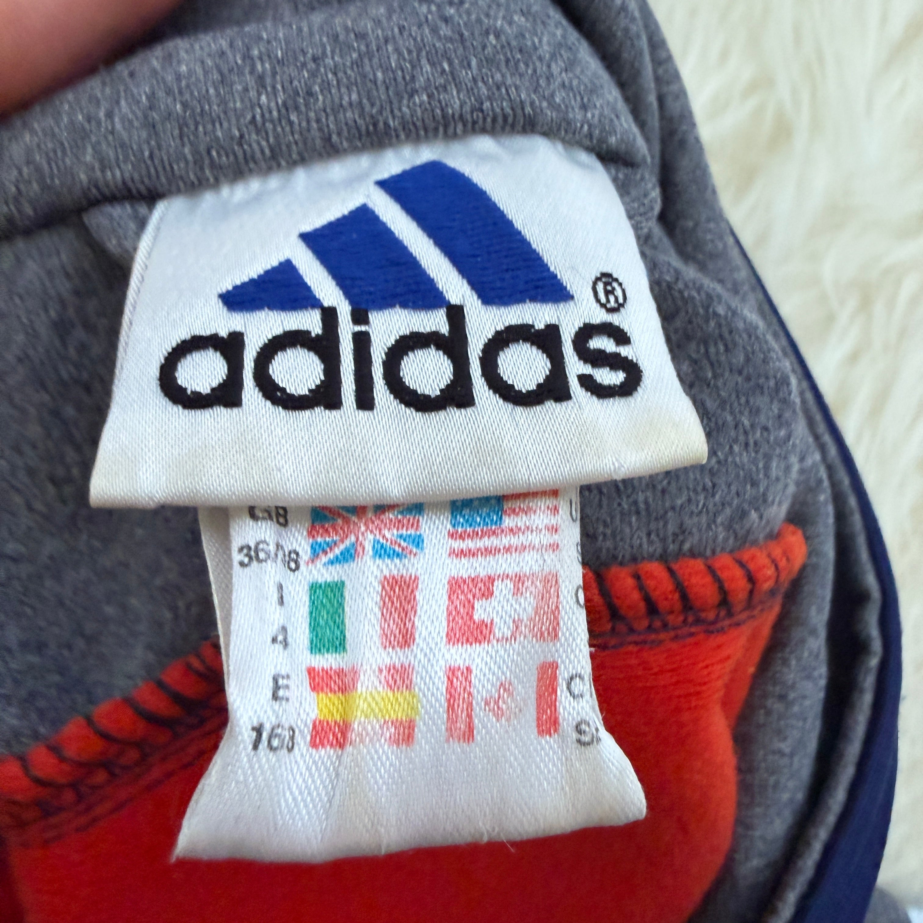 adidas 90er Vintage Jacke Windbreaker – Gr. M