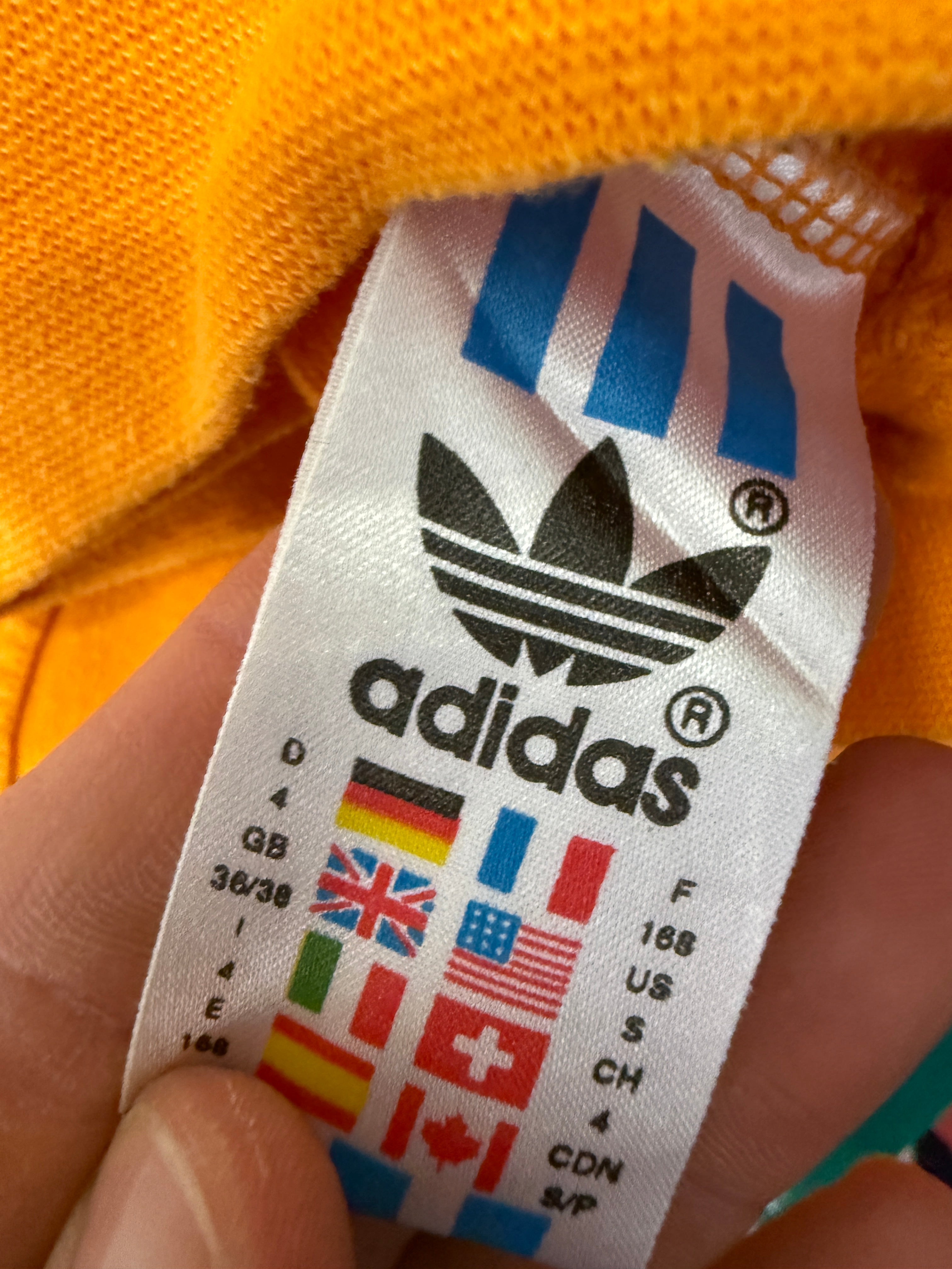 adidas 90er Vintage Sweatshirt / Pullover – Big Trefoil Logo Y2K – Gr. S