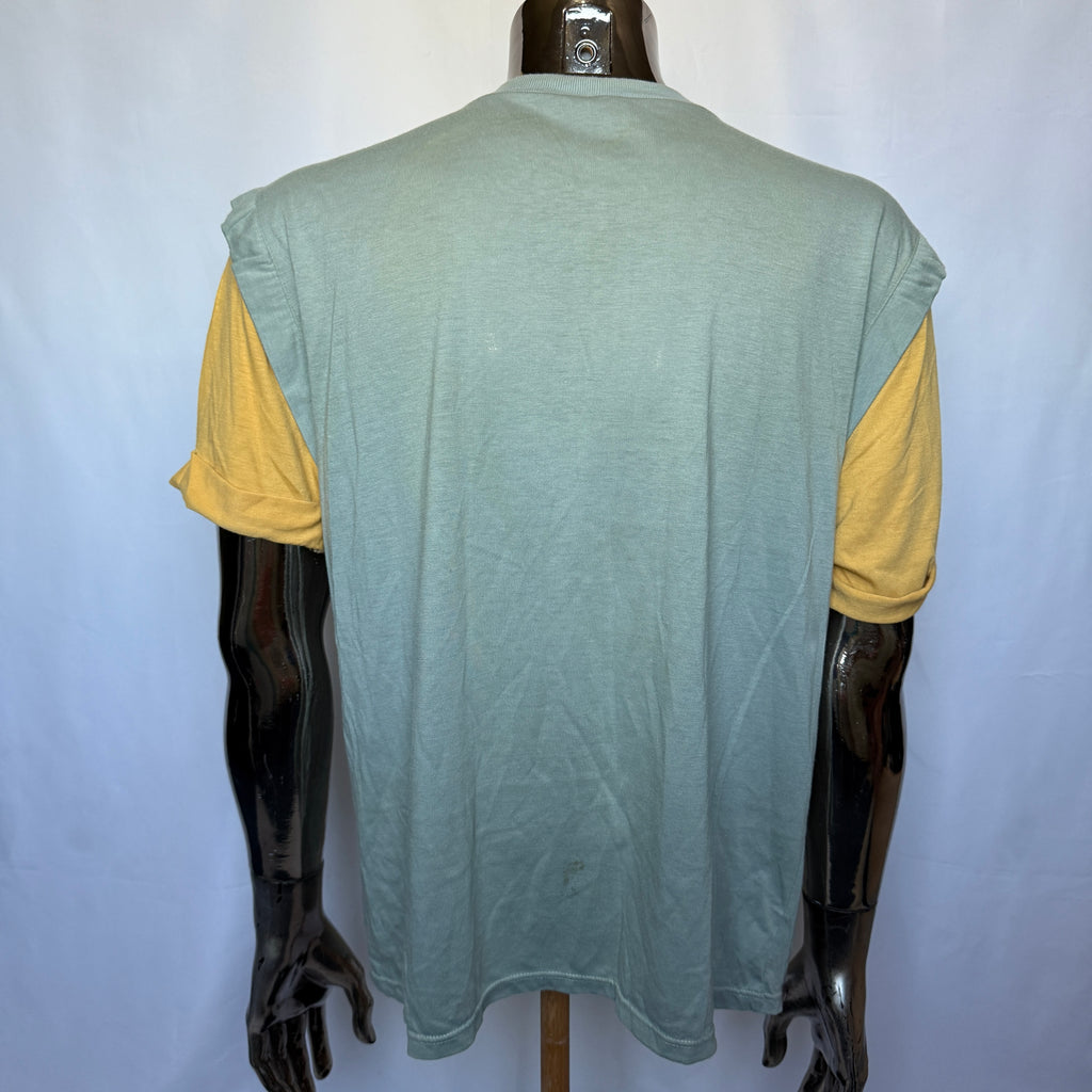 Adidas “New Line” T-Shirt – Made in France – Ventex Production – 1980s Vintage / Rarität - Größe M