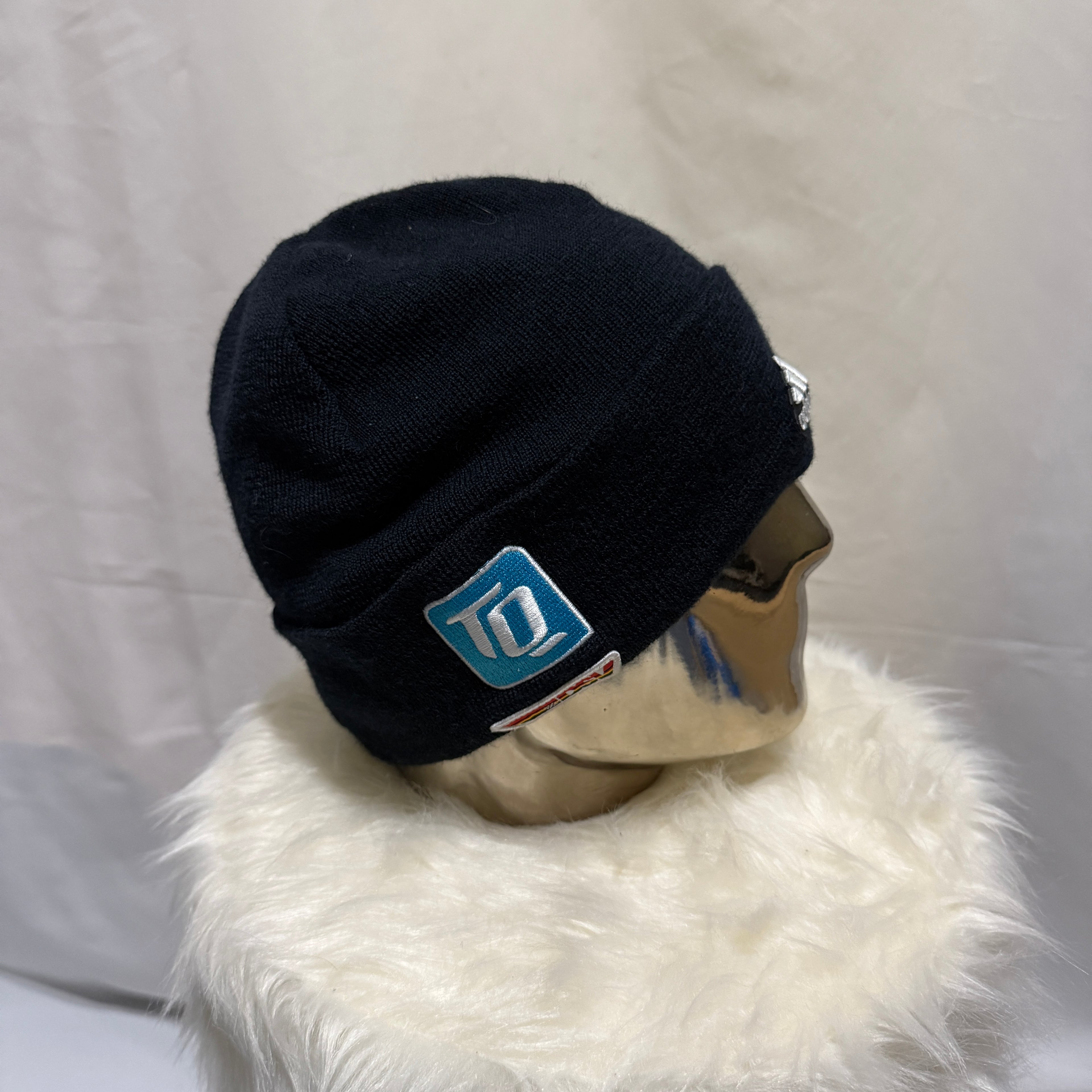 Adidas Performance Beanie (Mütze) – Made in Germany (50% Schurwolle) - DSV / TQ - frühe 00er Jahre Vintage