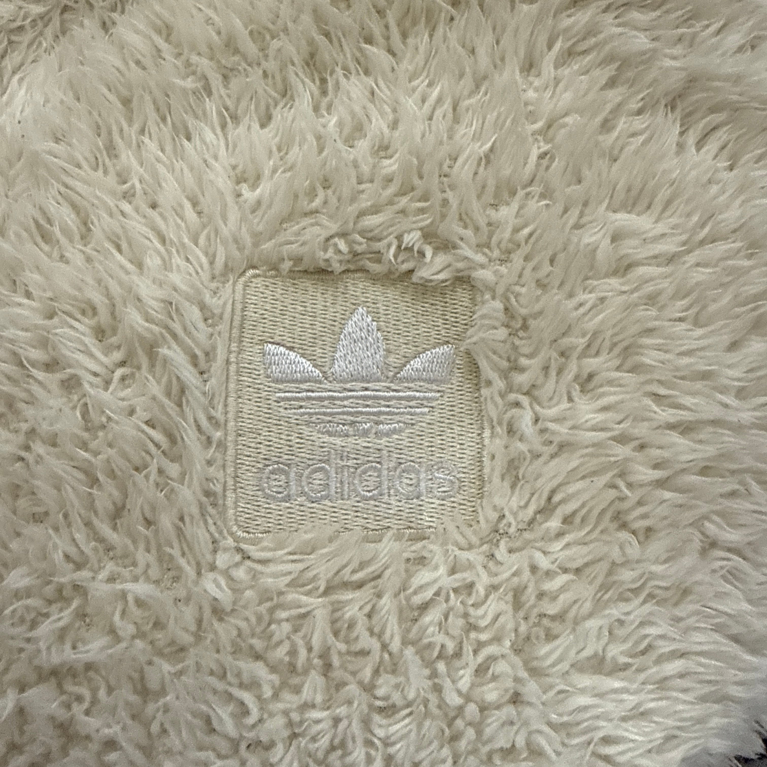adidas Originals Teddy Fleece Jacke / Hoodie – Full Zip – Gr. M