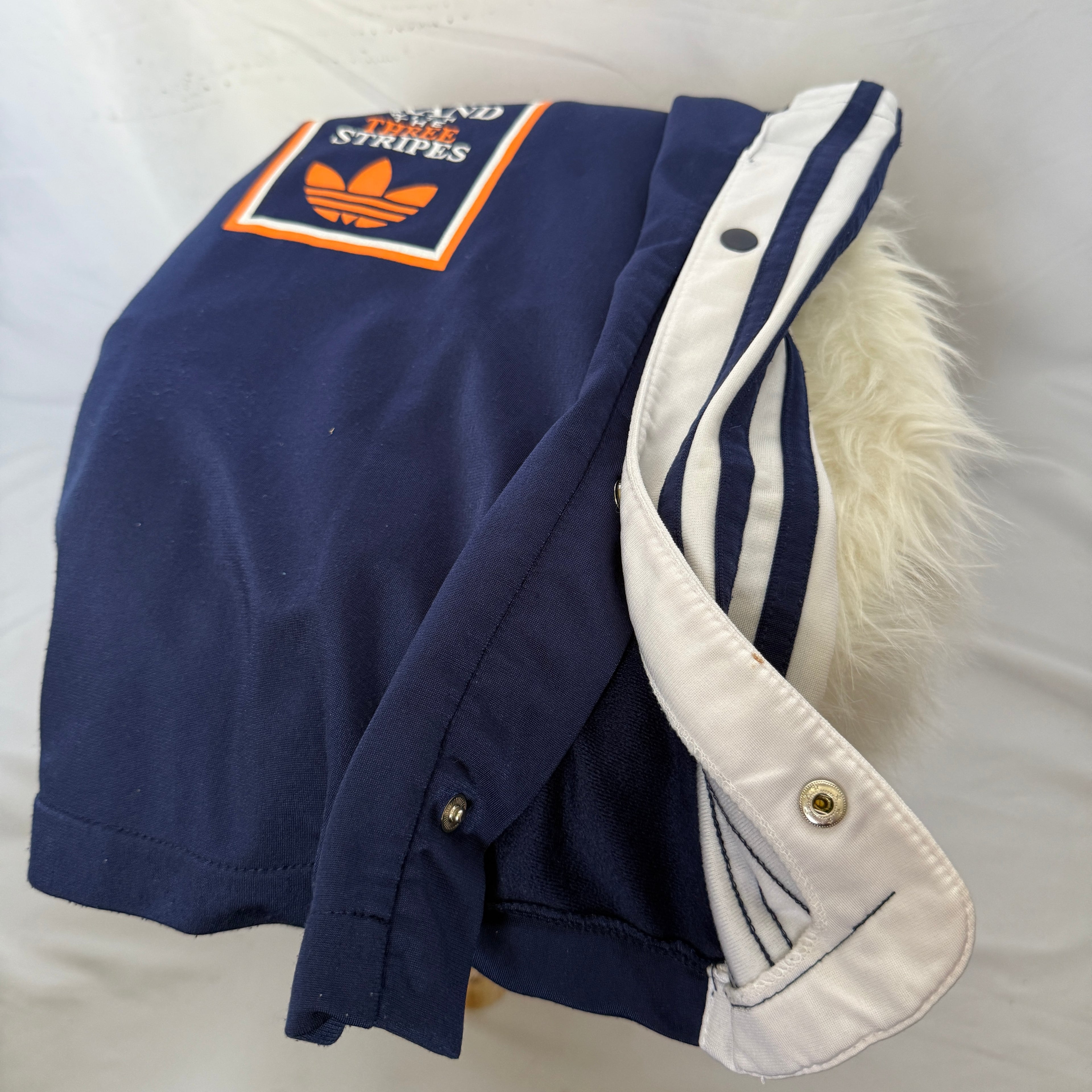 adidas 90er Vintage Weste / Jacke – Adibreak – Snap / Knopf – Gr. M