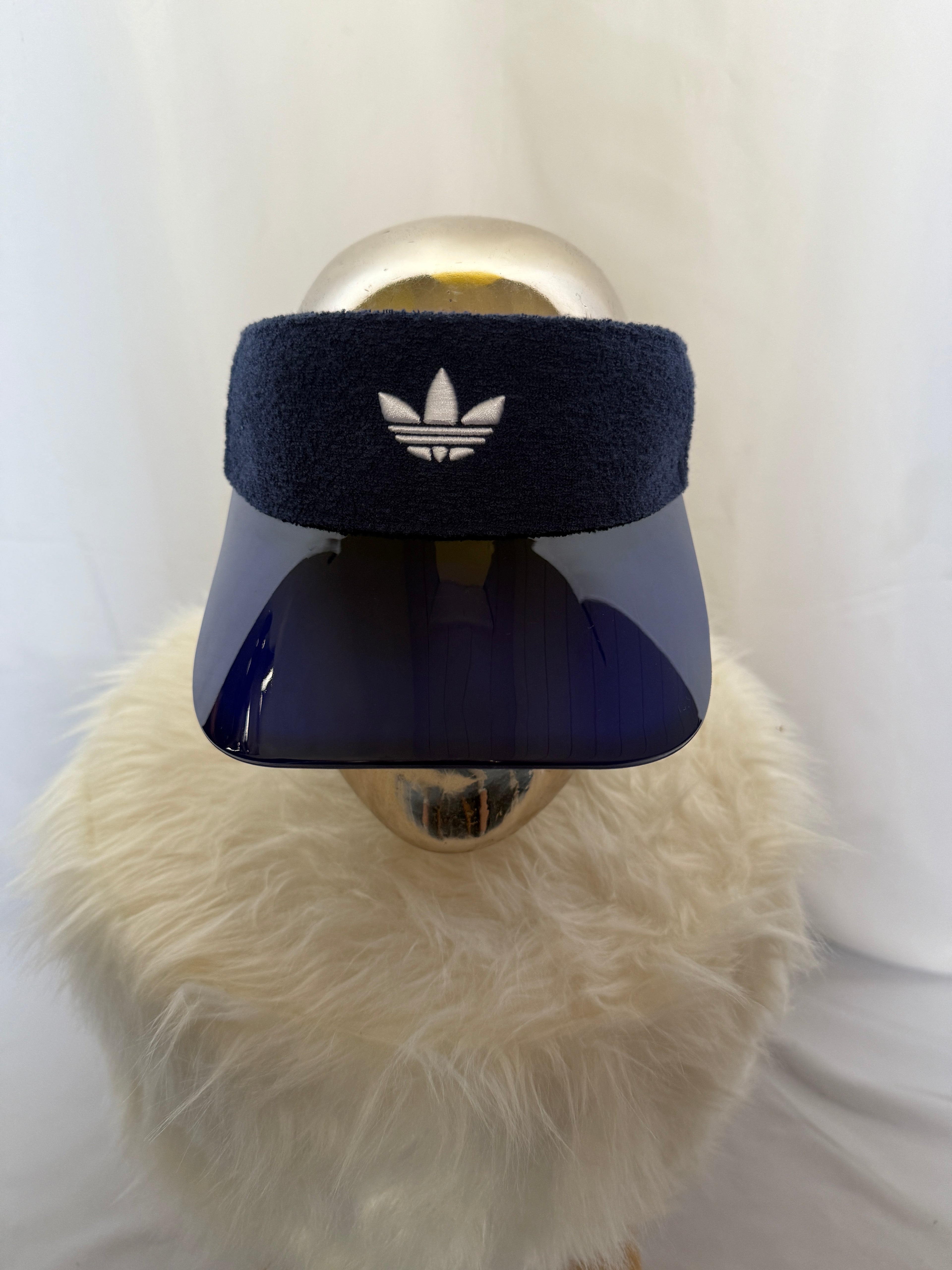 Adidas Originals Visor Cap Navy / Transparent Blue Mütze (One Size)
