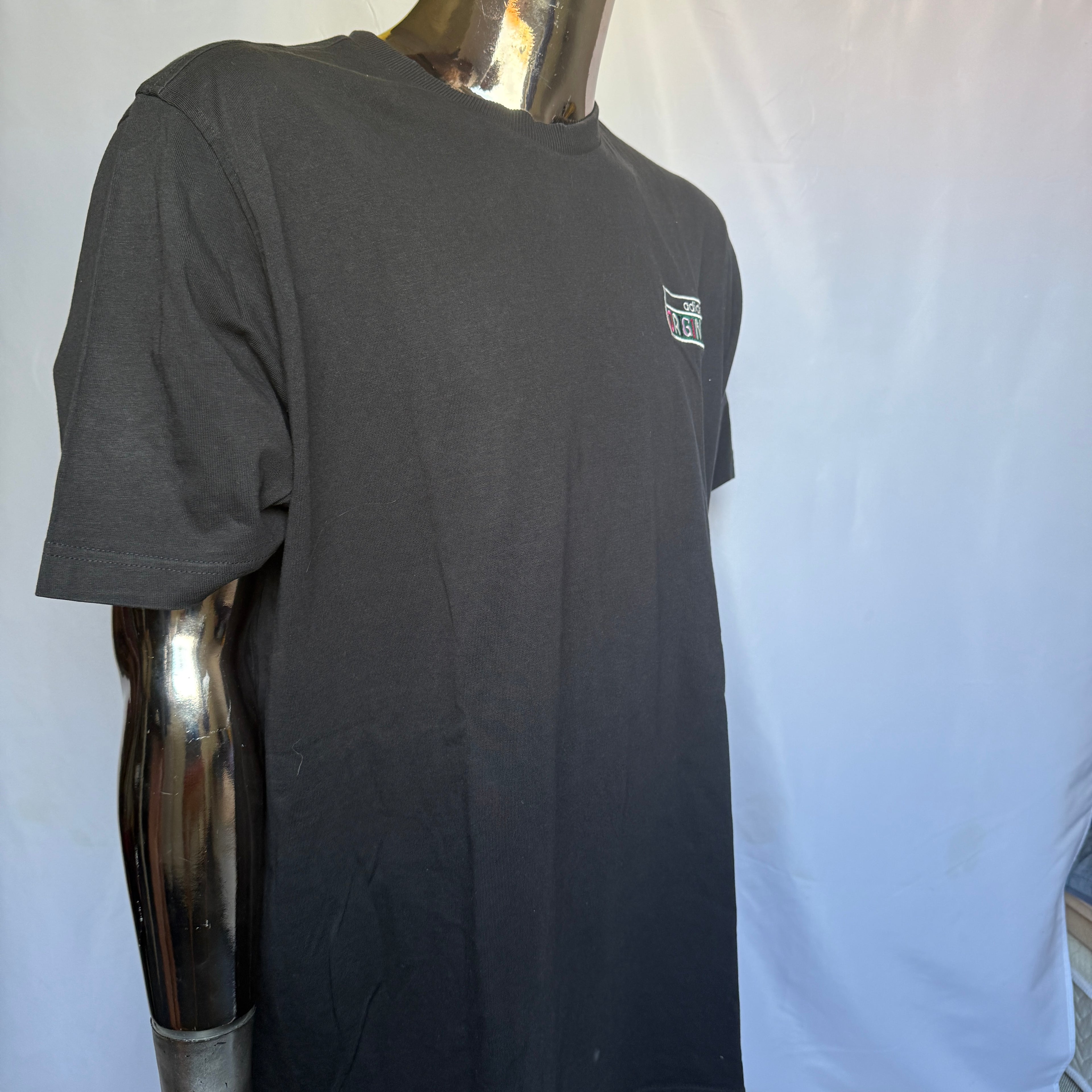 adidas Originals T-Shirt / Shirt – Back Print Trefoil Graphic – Gr. L