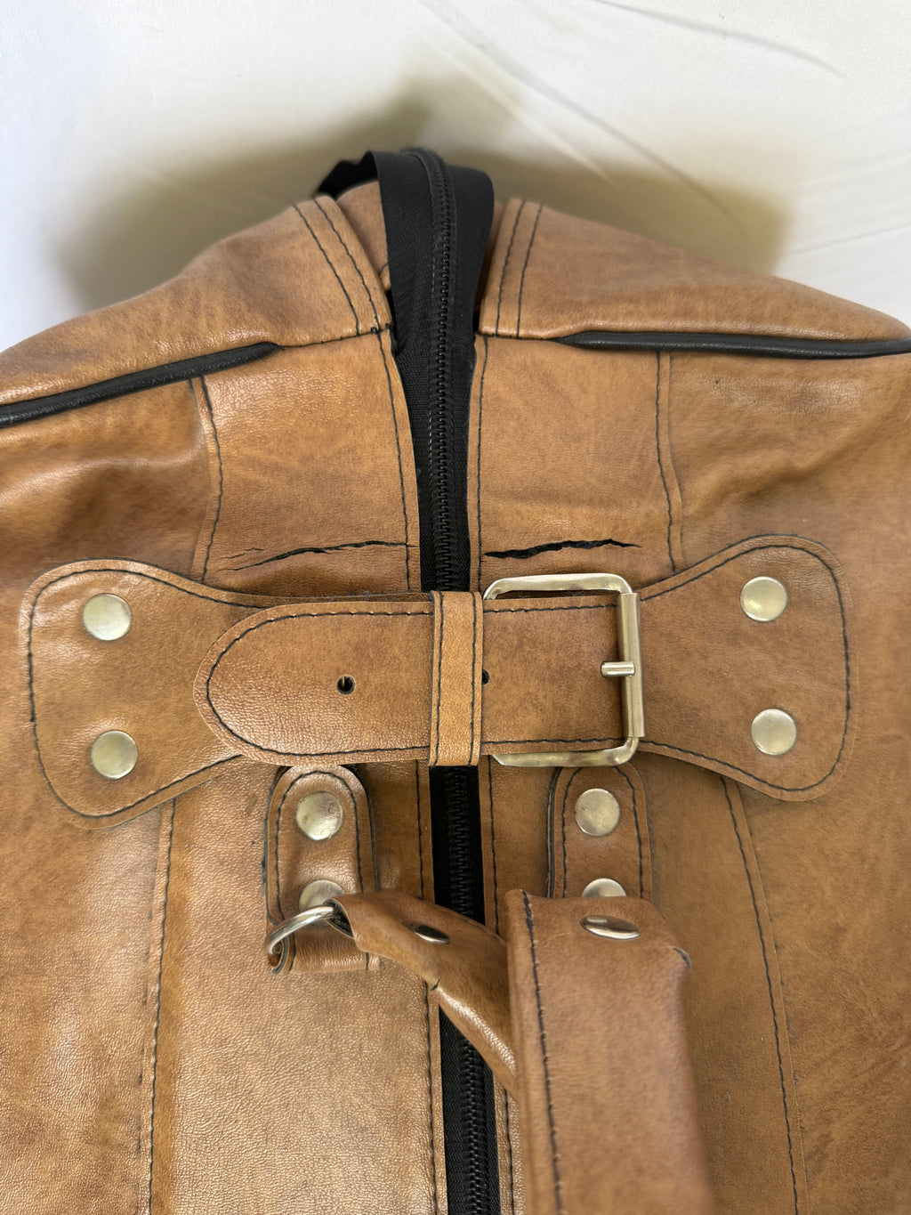 adidas 80er - 90er Vintage Leder Sporttasche / Reisetasche – Rarität