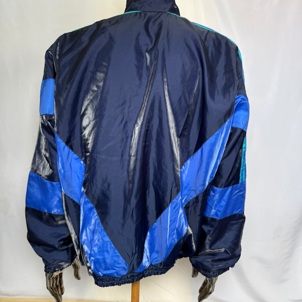 adidas 80er Vintage Track Jacket / Jacke / Windbreaker – Rarität (Made in West-Germany) - Gr. XXL
