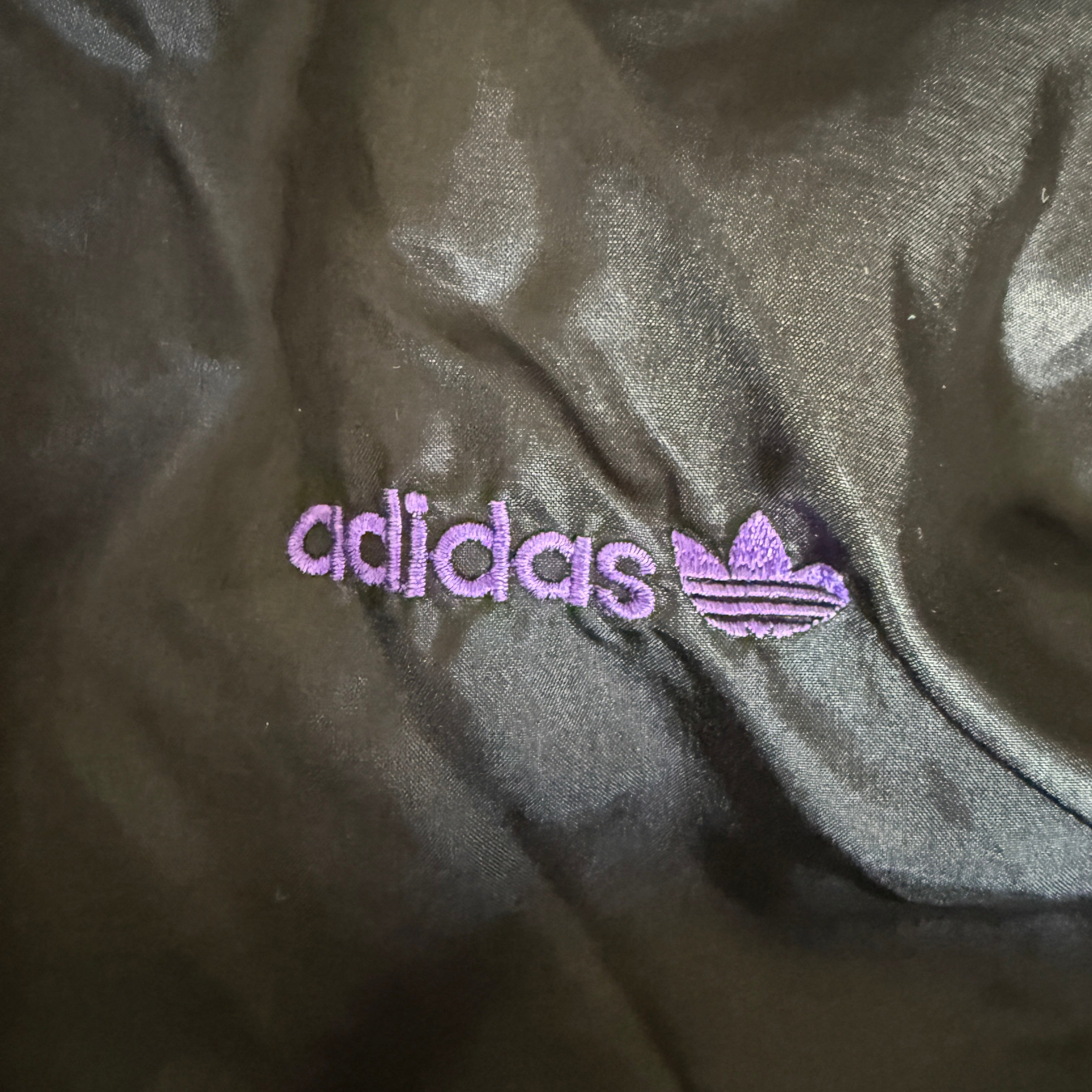 adidas 90er Vintage Track Jacket / Jacke / Windbreaker - Y2K - Gr. L