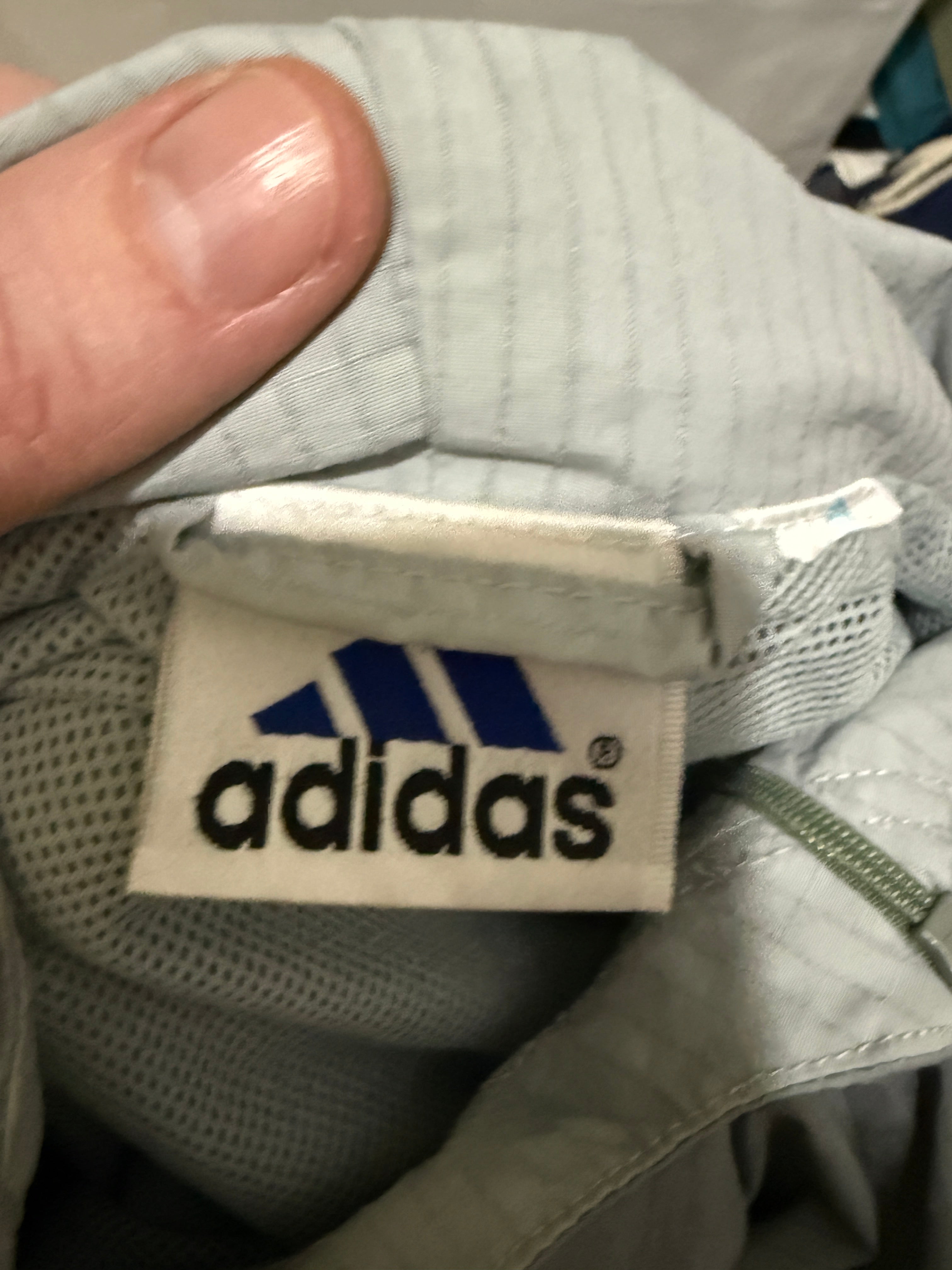 Adidas Hoodie (Pullover) – frühe 00er Jahre Vintage - Größe M