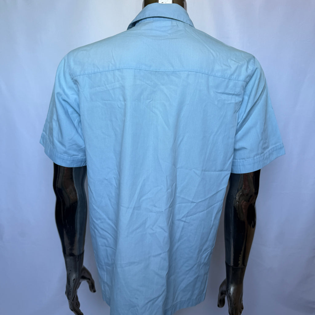 Adidas Kurzarm Hemd – frühe 00er Vintage - Größe L