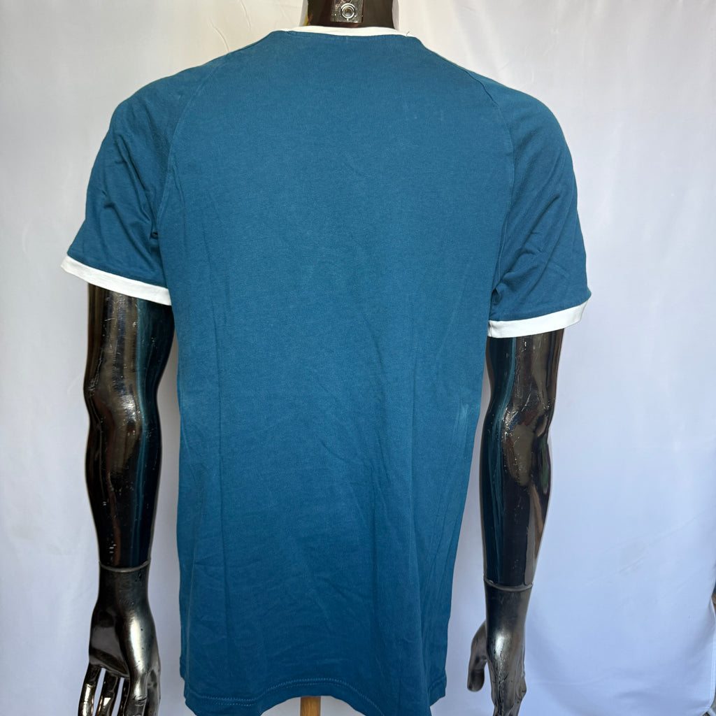 adidas Originals T-Shirt – Trefoil Logo – Blue Classic – Gr. M