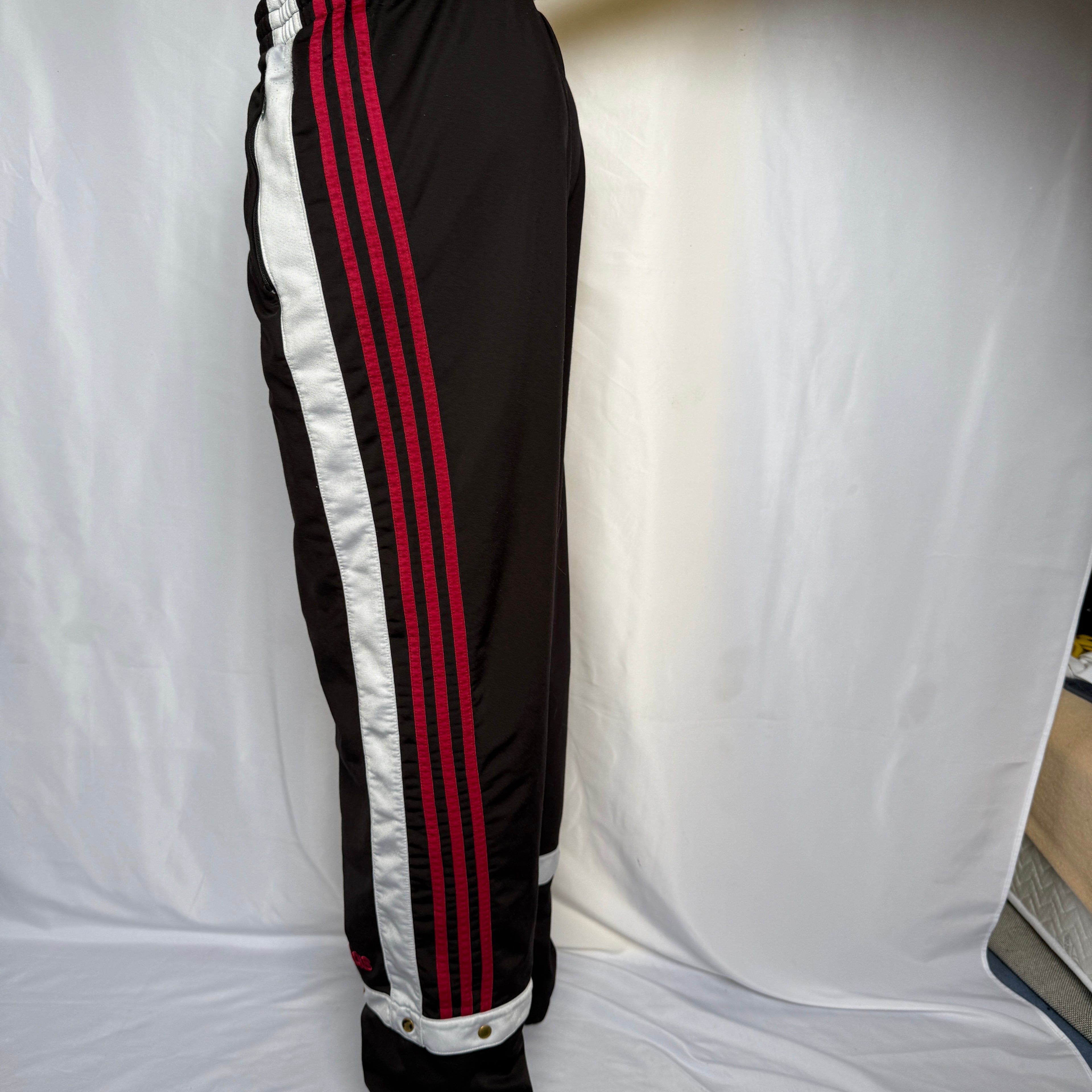 Adidas Tearaway Jogginghose / Trainingshose - frühe 00er Jahre Vintage - Größe L