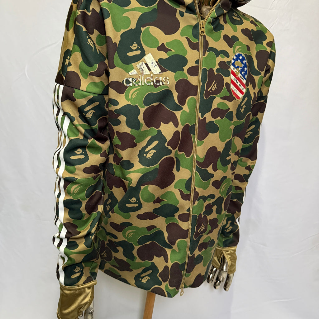 adidas x BAPE „Shark“ Full Zip Hoodie / Pullover– limited – Gr. M