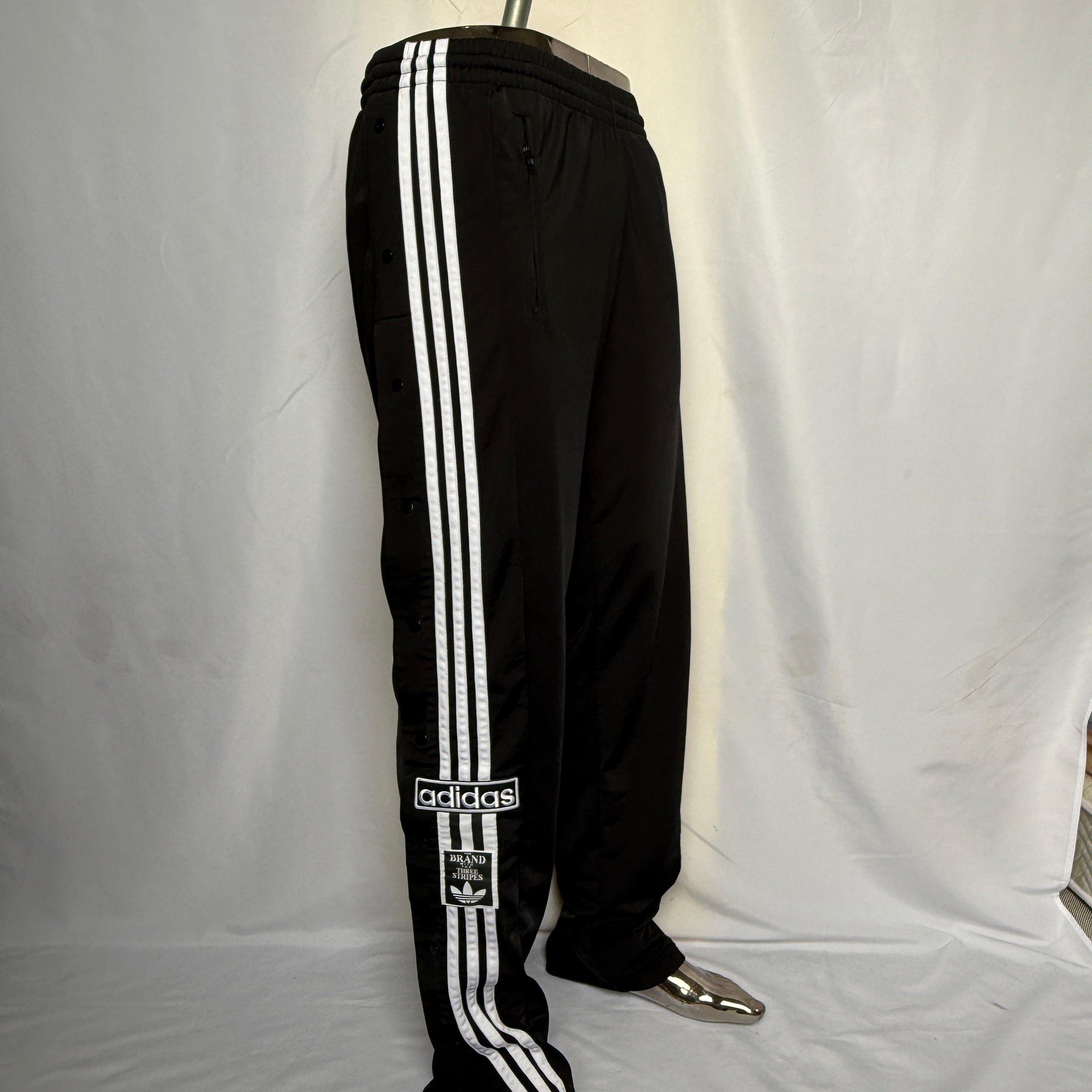 adidas Track Pants / Jogginghose – Snap / Knopf Adibreak – Gr. M