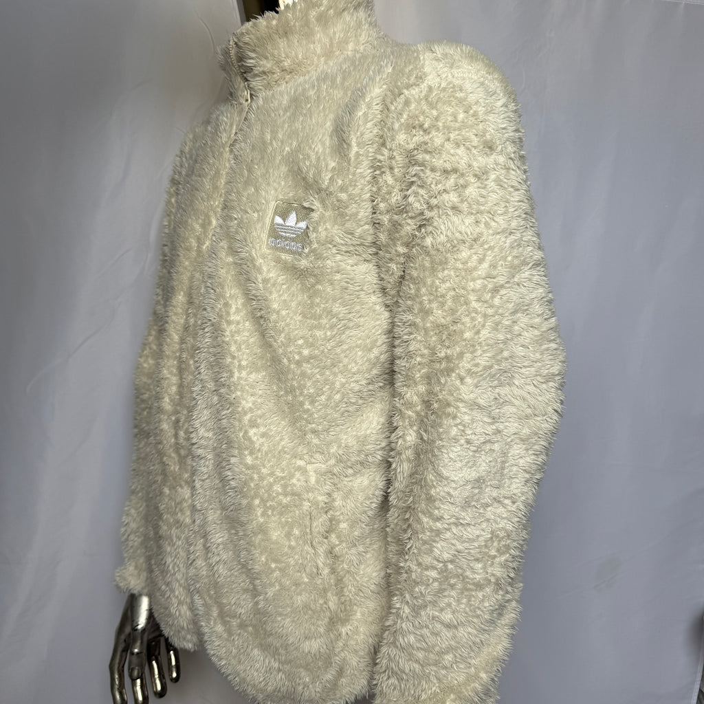 adidas Originals Teddy Fleece Jacke / Hoodie – Full Zip – Gr. M