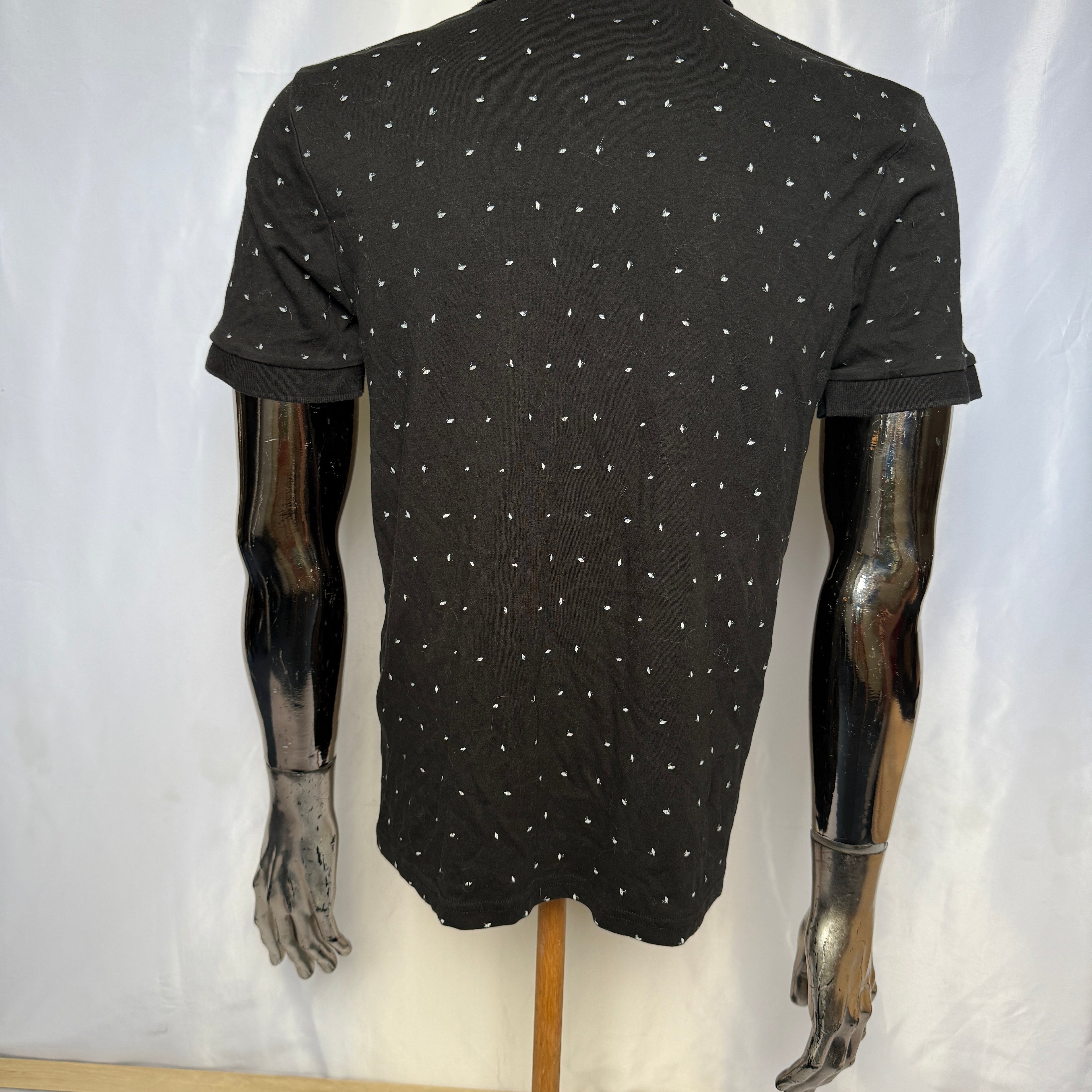 Adidas Originals Polo Shirt “Micro Dots” - frühe 00er Jahre Vintage - Größe L