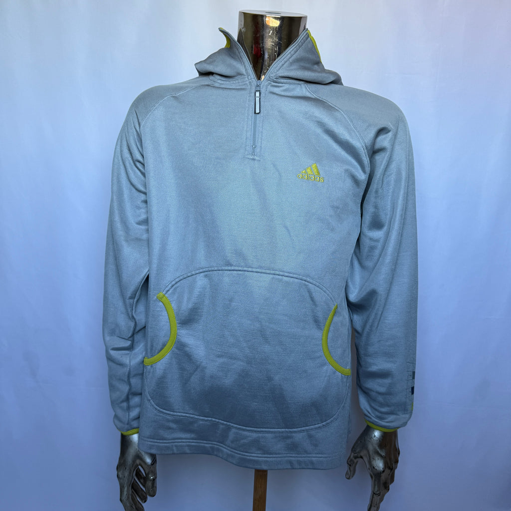 Adidas Hoodie (Pullover / Sweatshirt) – frühe 00er Jahre Vintage - Größe XL