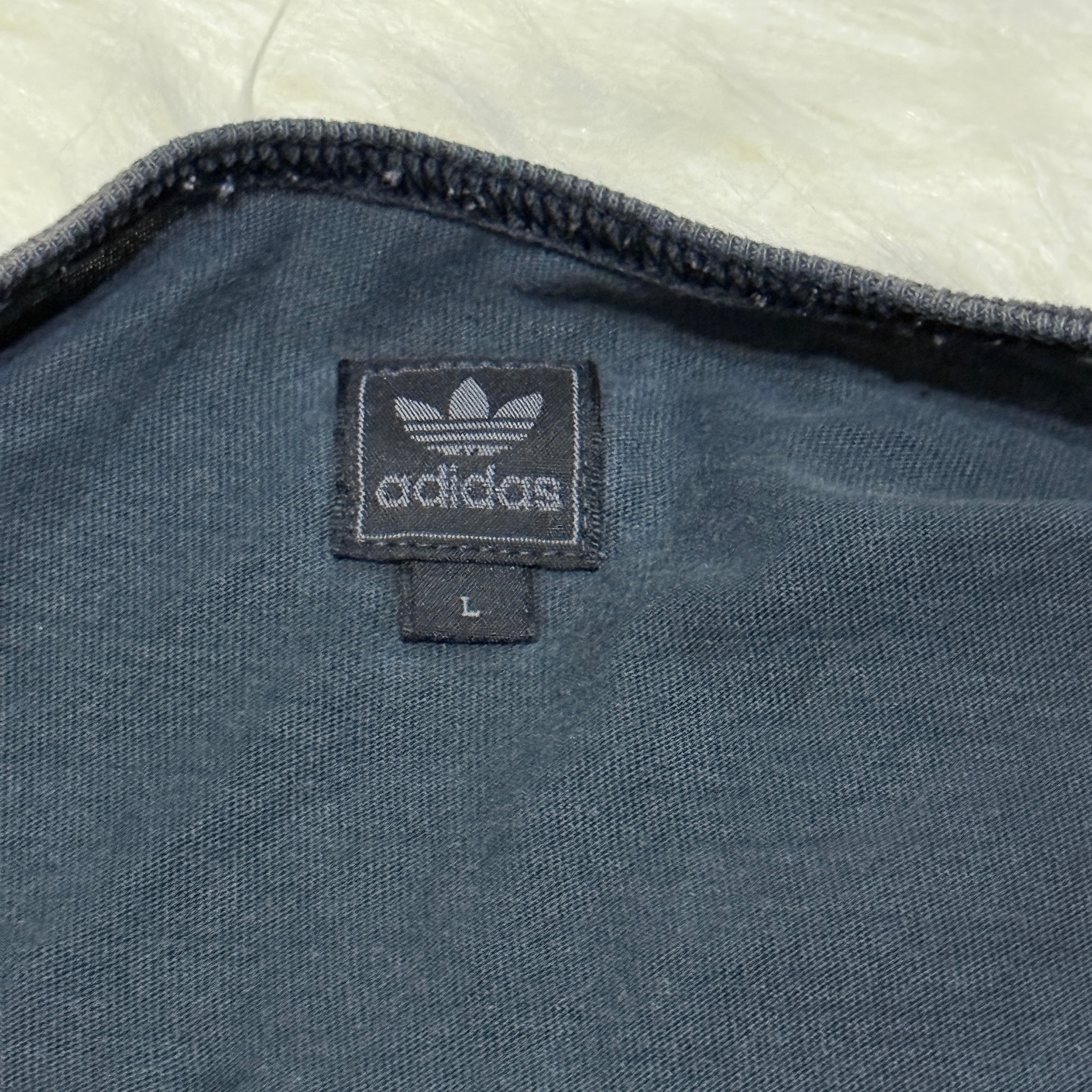 Adidas Originals T-Shirt “Adi Dassler Portrait” - frühe 00er Vintage - Größe L