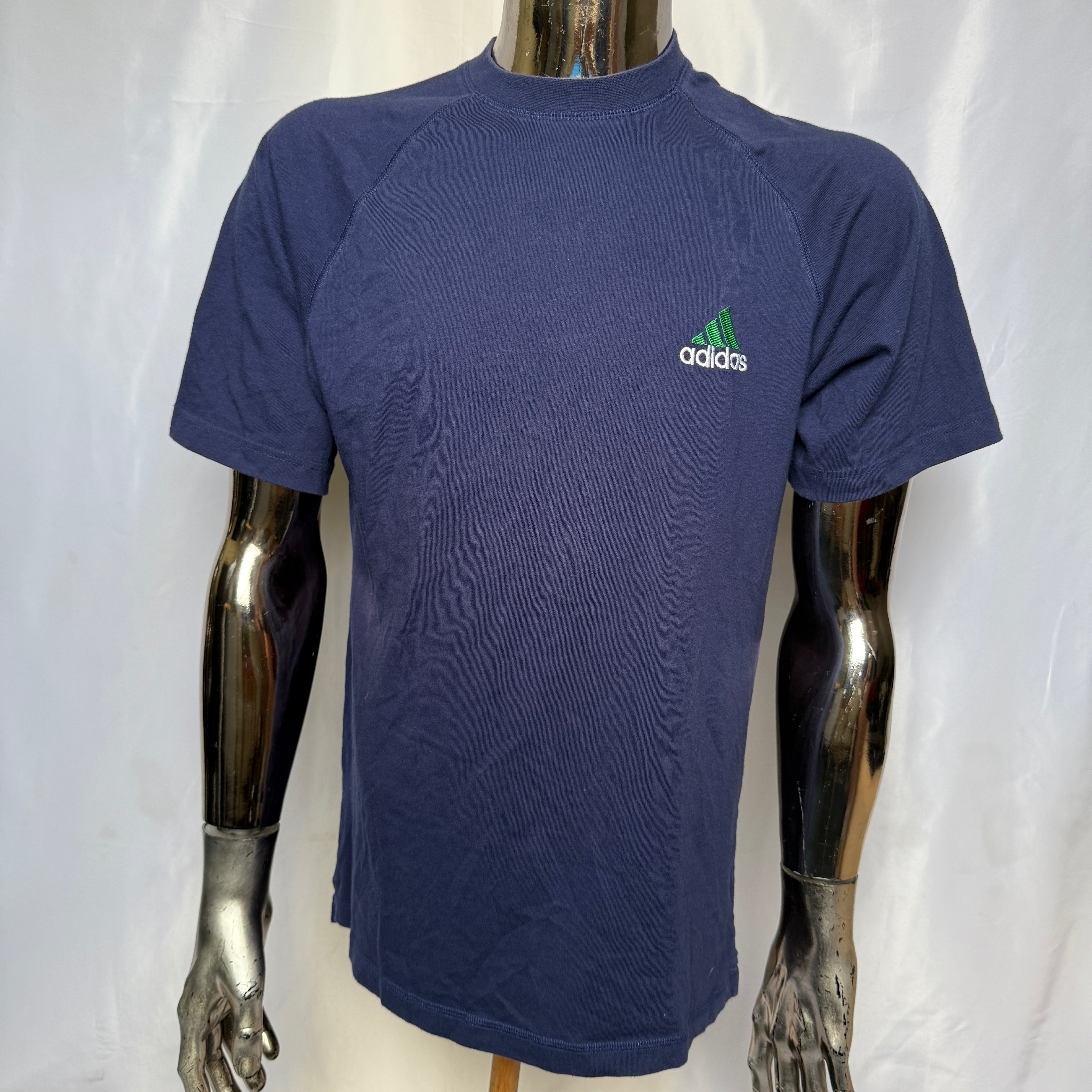 Adidas T-Shirt – späte 90er / frühe 00er Vintage - Größe S