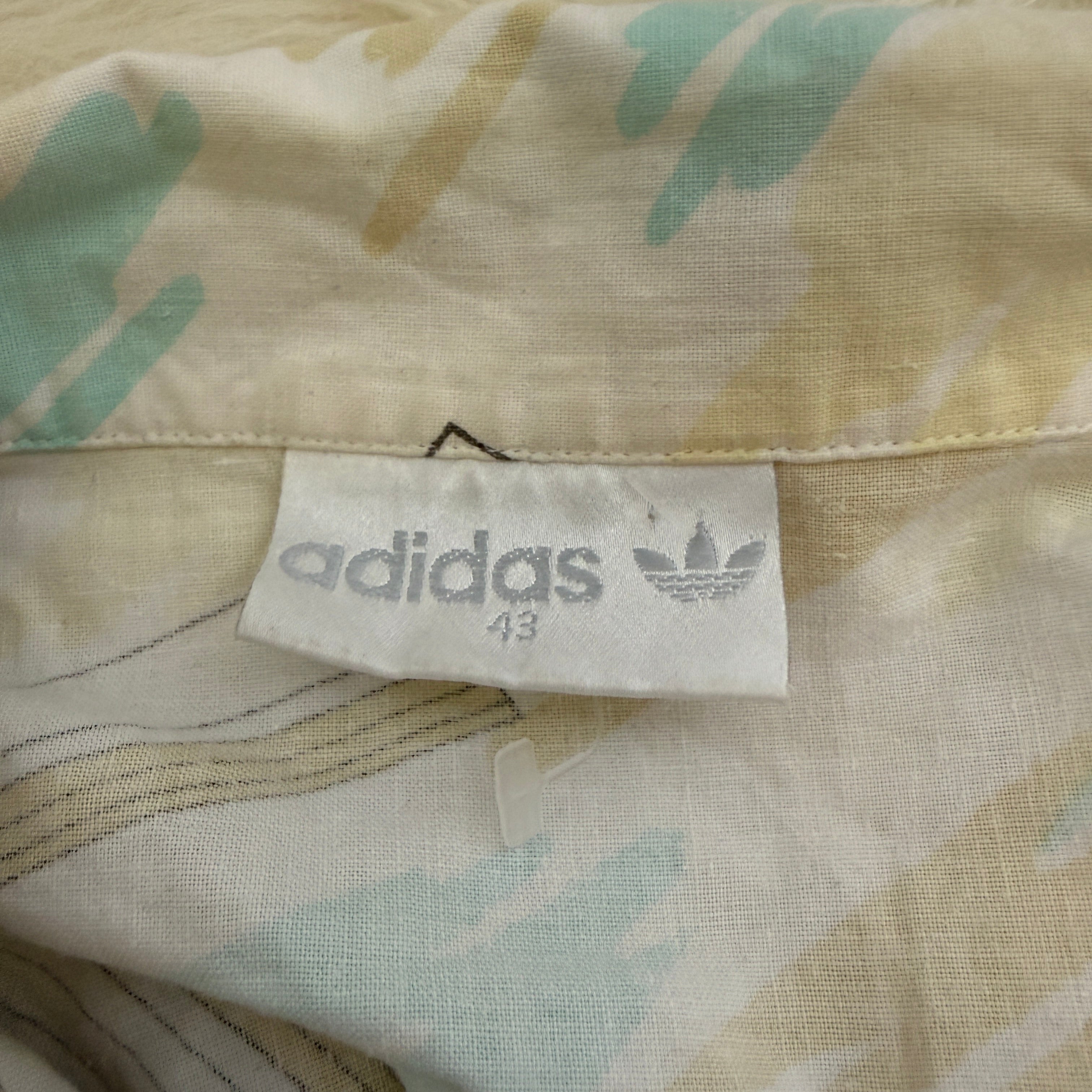 Adidas Originals 80er/90er Vintage Hemd - selten - Gr. L