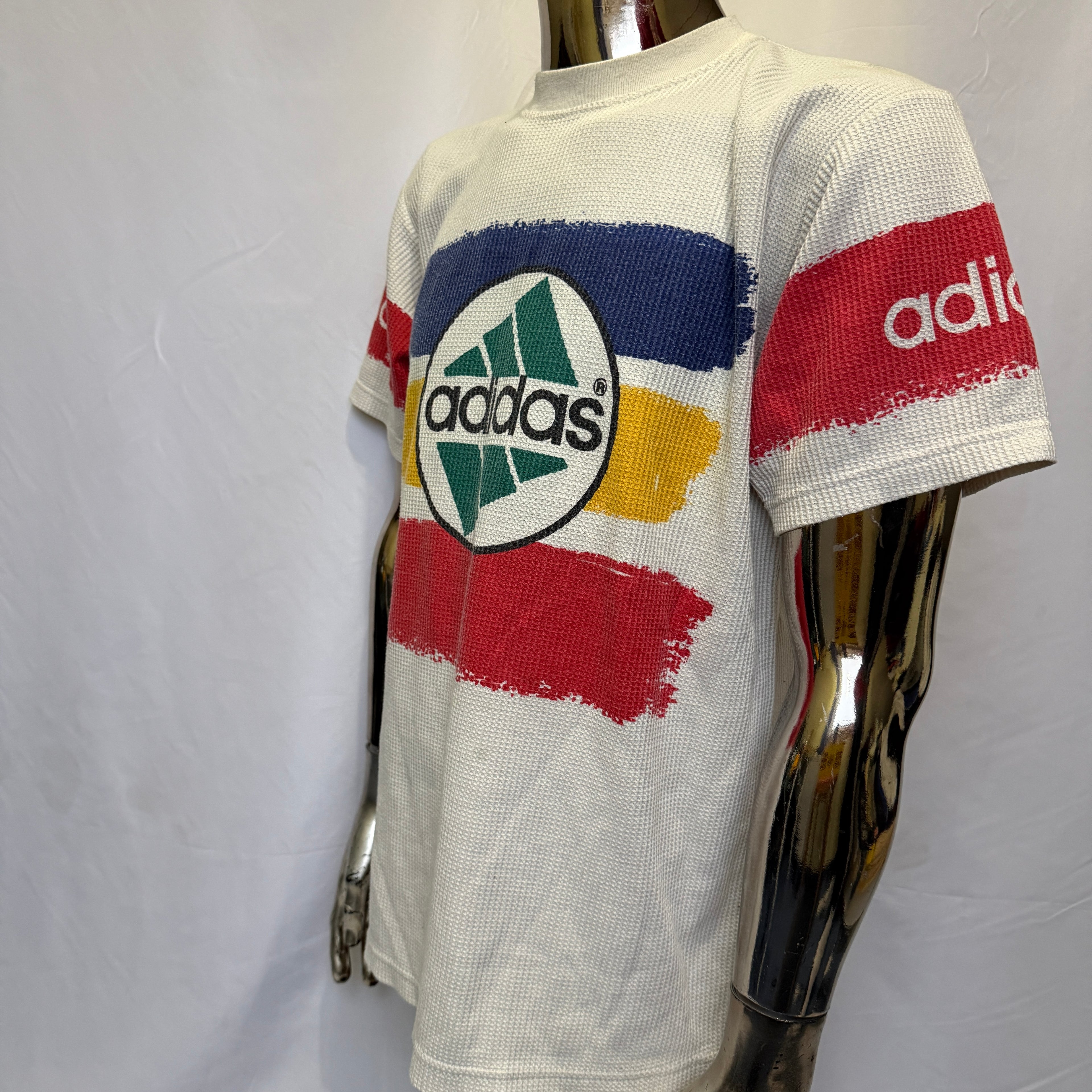 adidas Equipment Logo Shirt 90er Vintage – selten – Gr. L