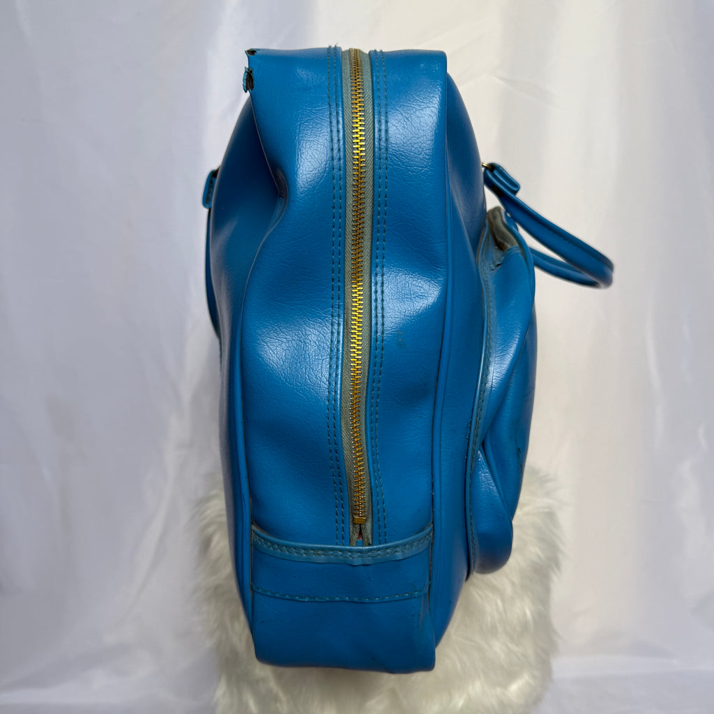 Adidas Vintage Tennis Tasche – Blue – Made in Taiwan – späte 70er frühe 80er Jahre