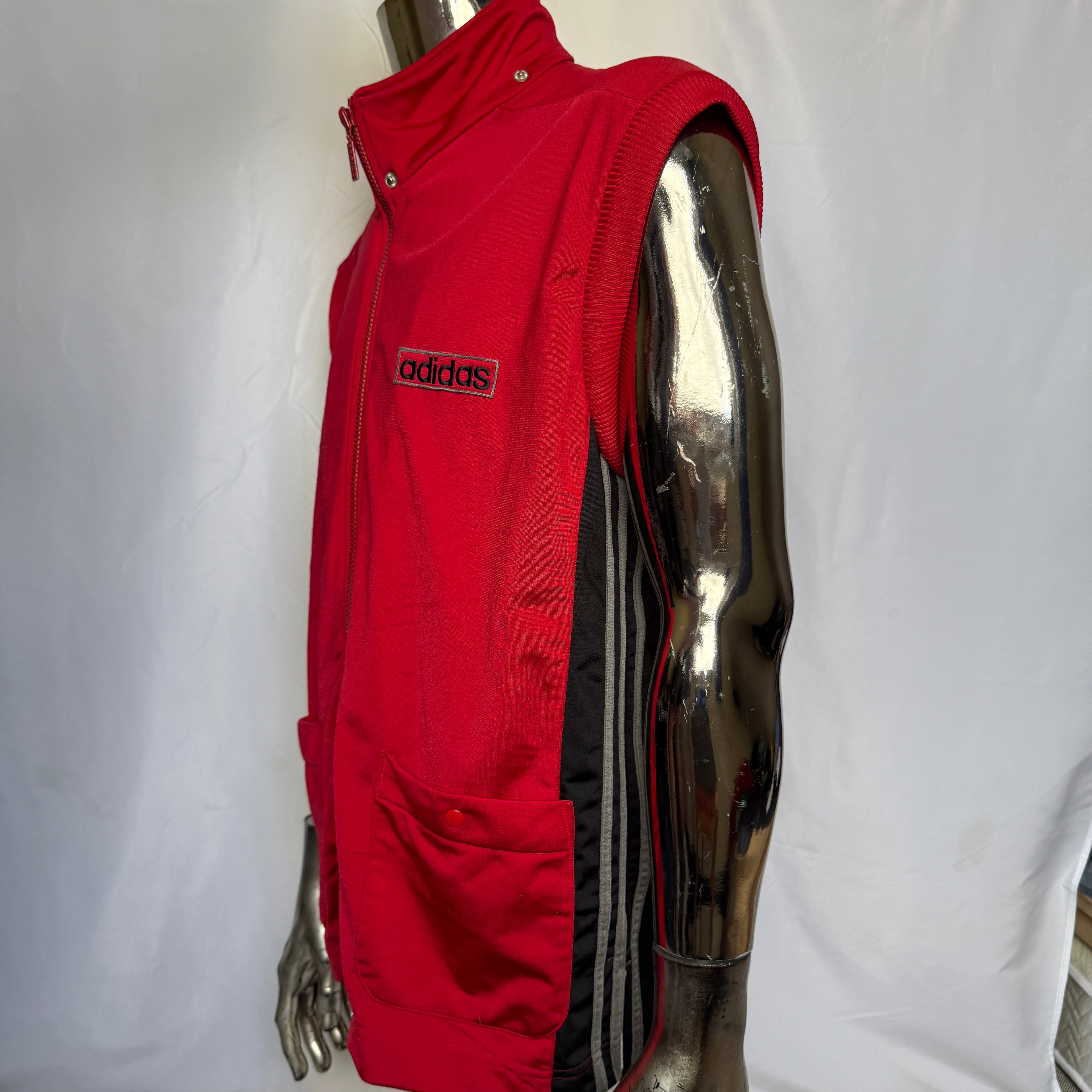 adidas 90er Vintage Adibreak Track Jacket / Jacke / Weste – Gr. M