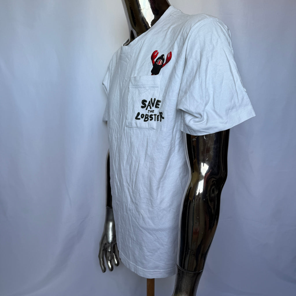 Adidas Originals x Philip Colbert – “Save The Lobster” T-Shirt – Limited Collaboration – Größe S