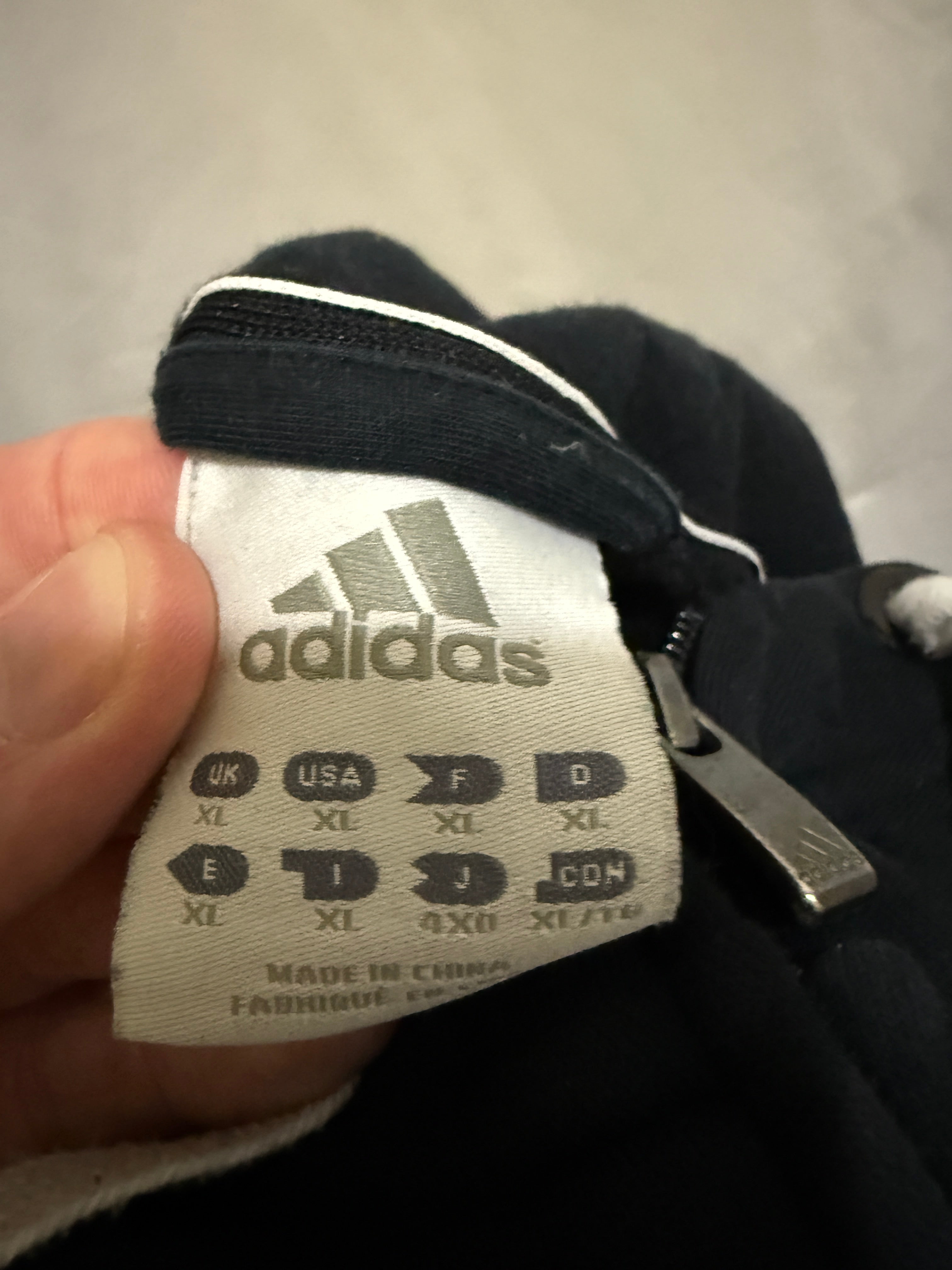 Adidas Hoodie (Pullover / Sweatshirt) – Classic 3-Stripes Retro – Größe XL